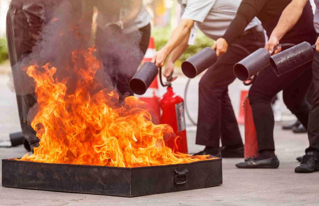 Formation d'auxiliaire de protection incendie