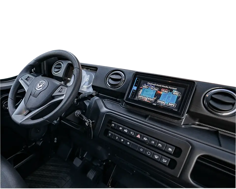 Elektrisches Nutzfahrzeug - G6 - Interieur