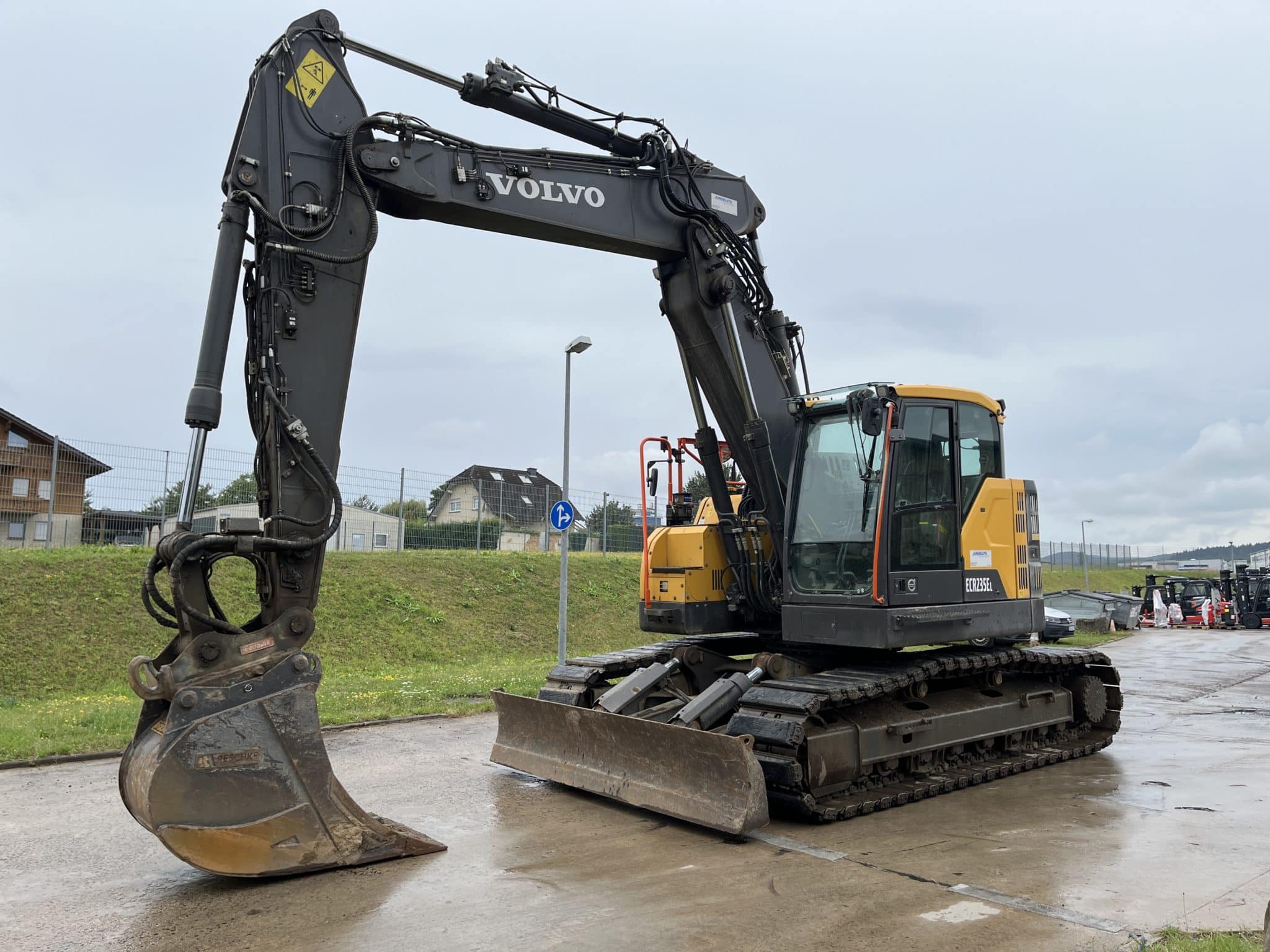 Gebrauchte Baumaschinen – Volvo ECR235EL mit 3D Anlage