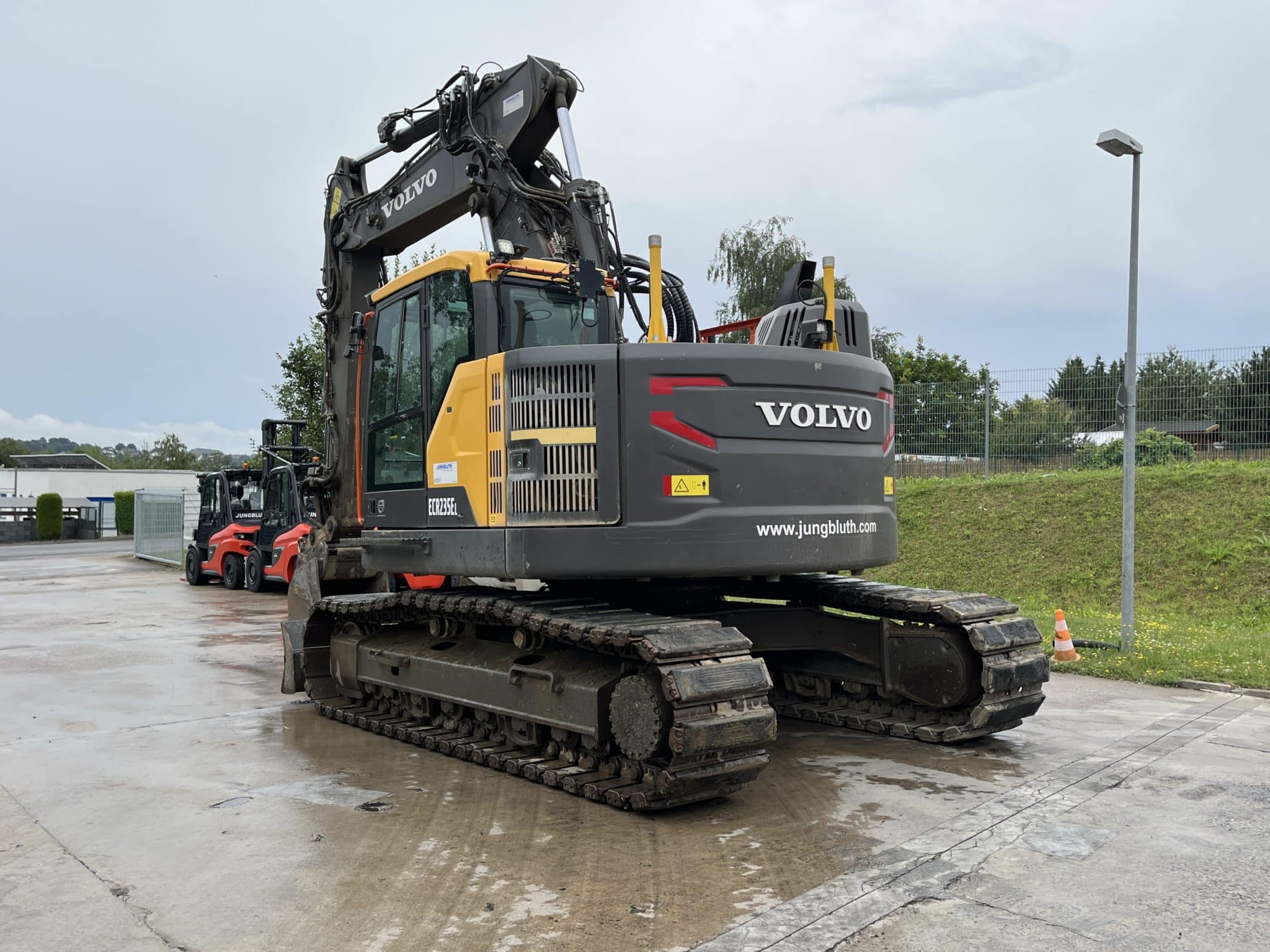 Gebrauchte Baumaschinen – Volvo ECR235EL mit 3D Anlage