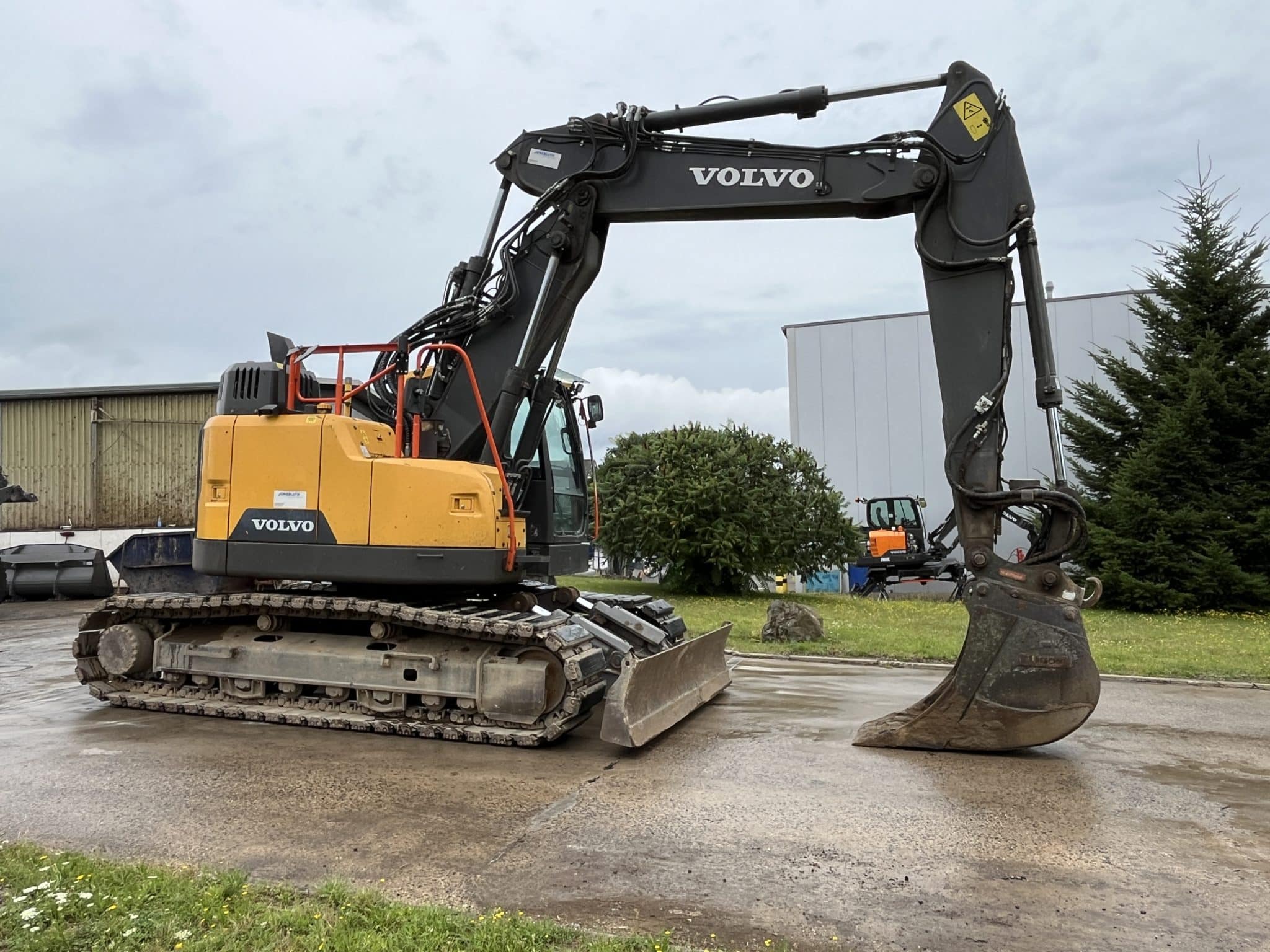 Gebrauchte Baumaschinen – Volvo ECR235EL mit 3D Anlage