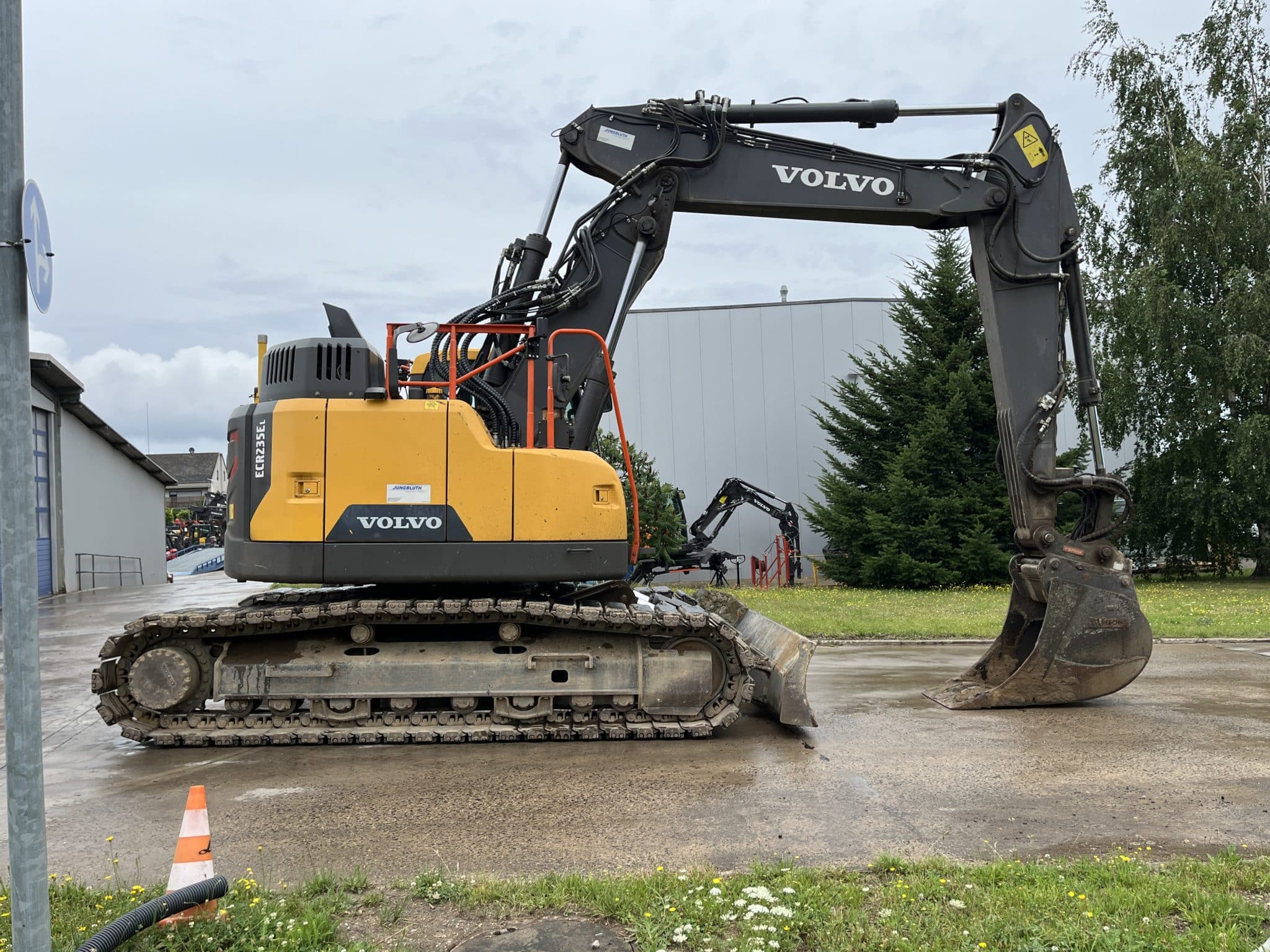 Gebrauchte Baumaschinen – Volvo ECR235EL mit 3D Anlage