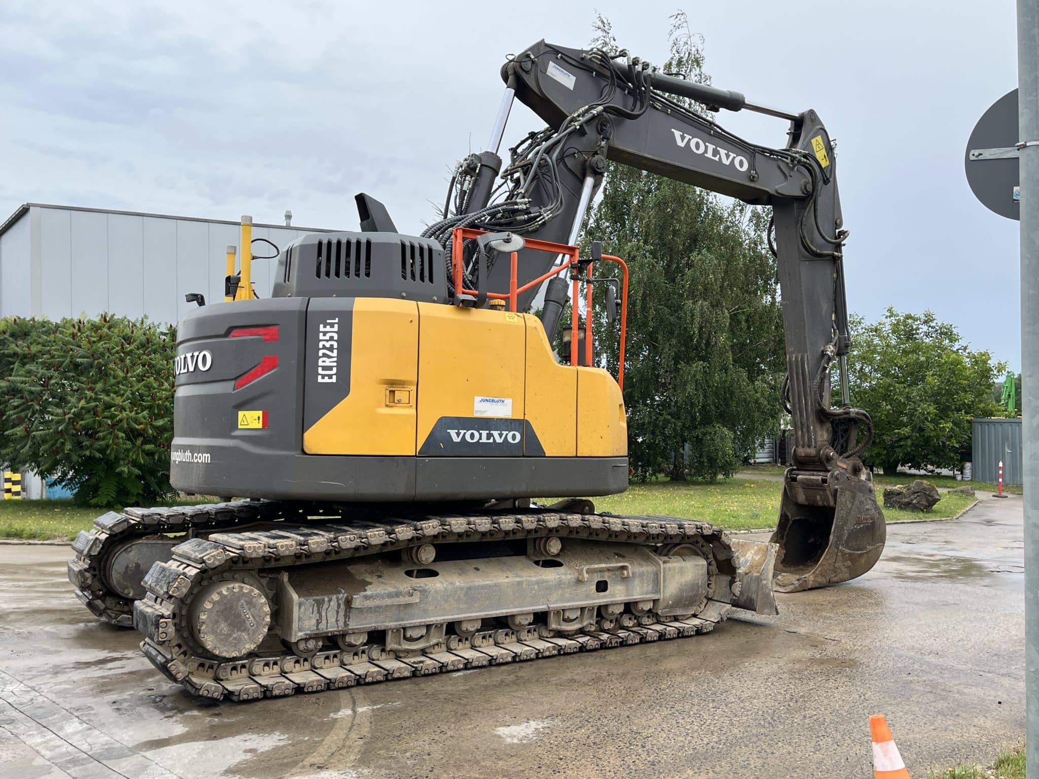 Gebrauchte Baumaschinen – Volvo ECR235EL mit 3D Anlage