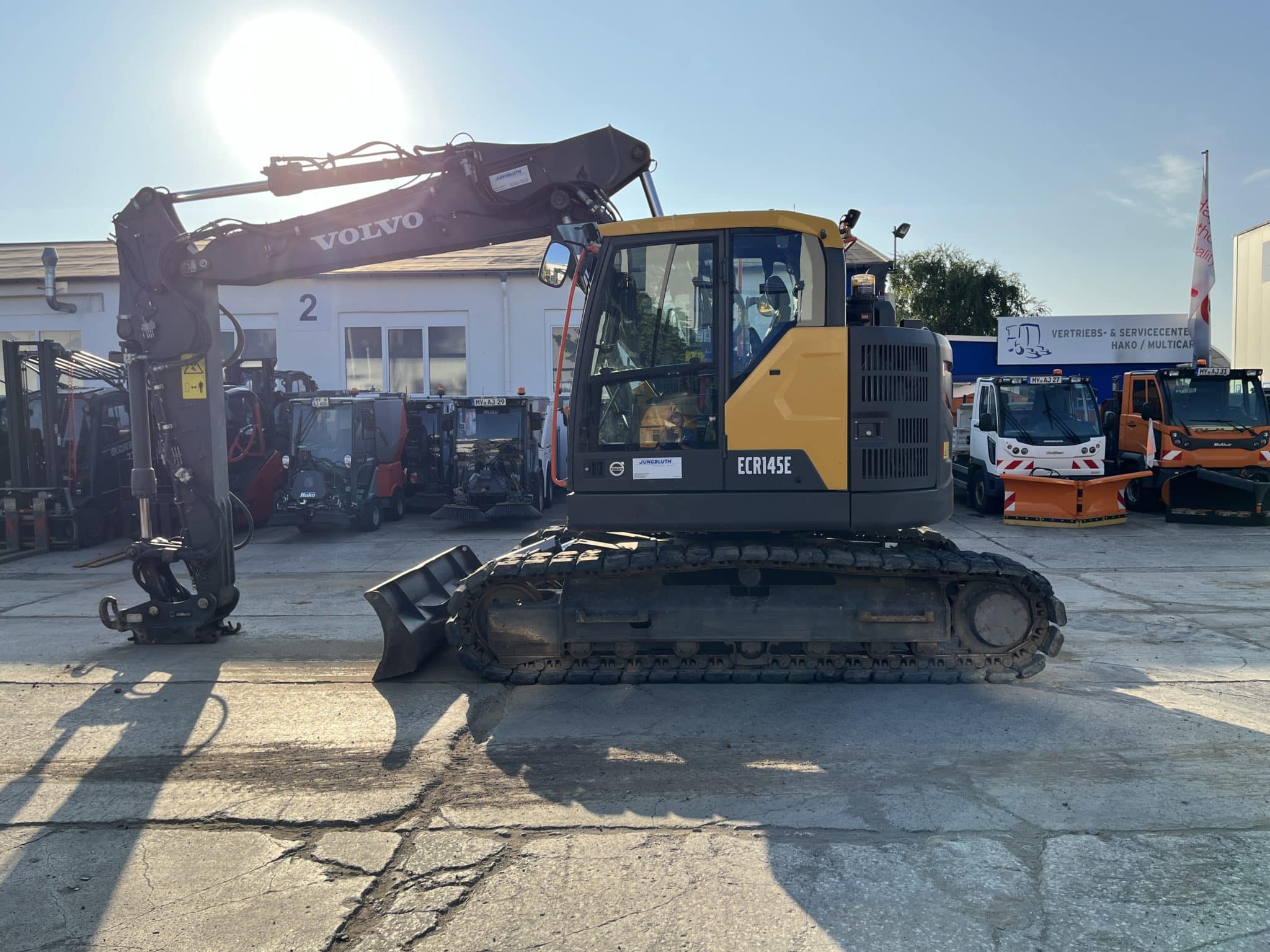 Gebrauchte Baumaschinen – Volvo ECR145EL