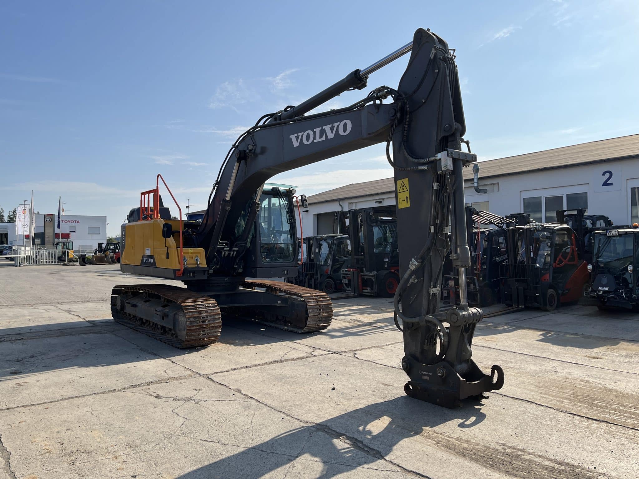 Gebrauchte Baumaschinen – Volvo EC220EL