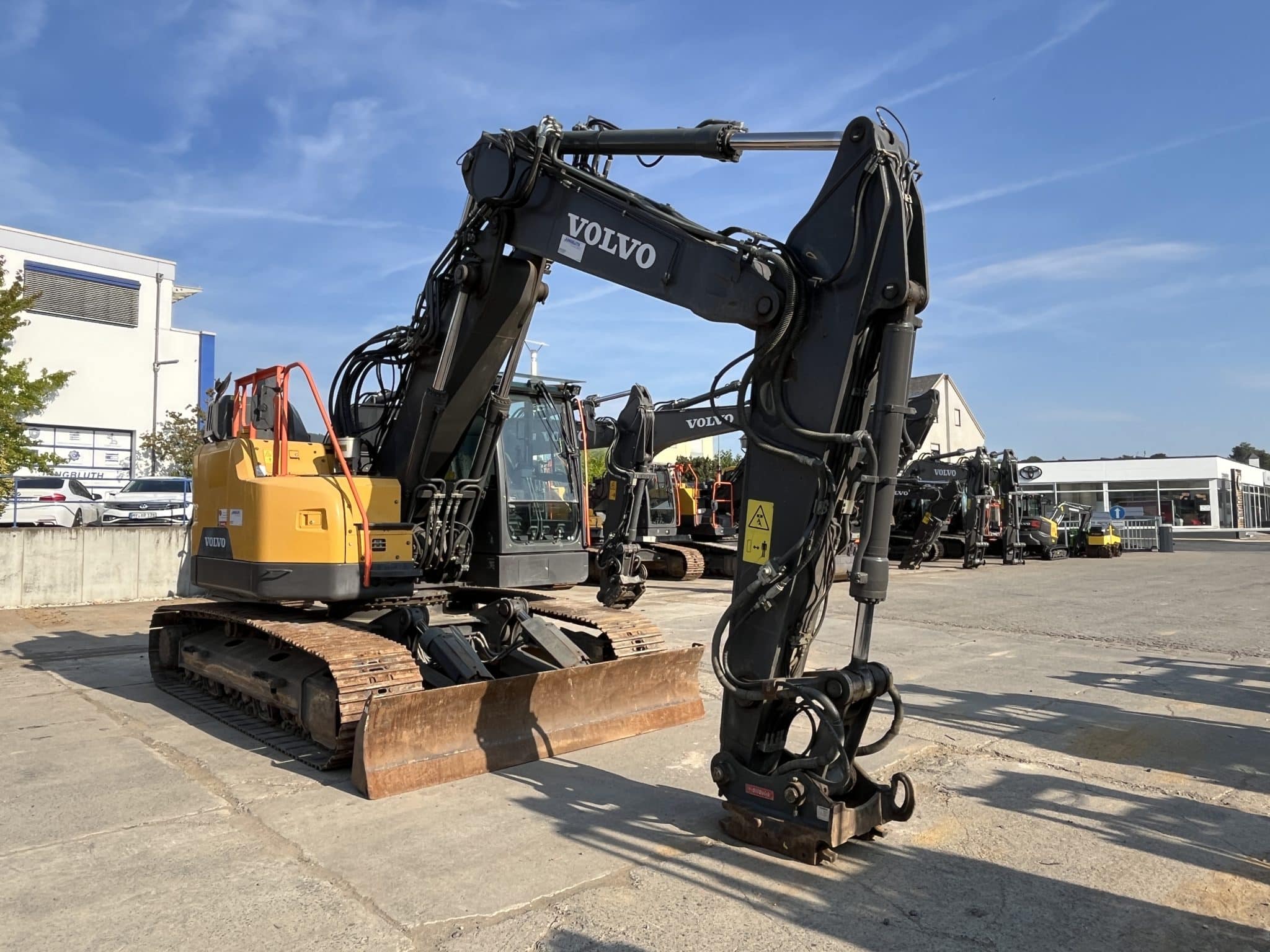 Gebrauchte Baumaschinen – Volvo ECR235EL