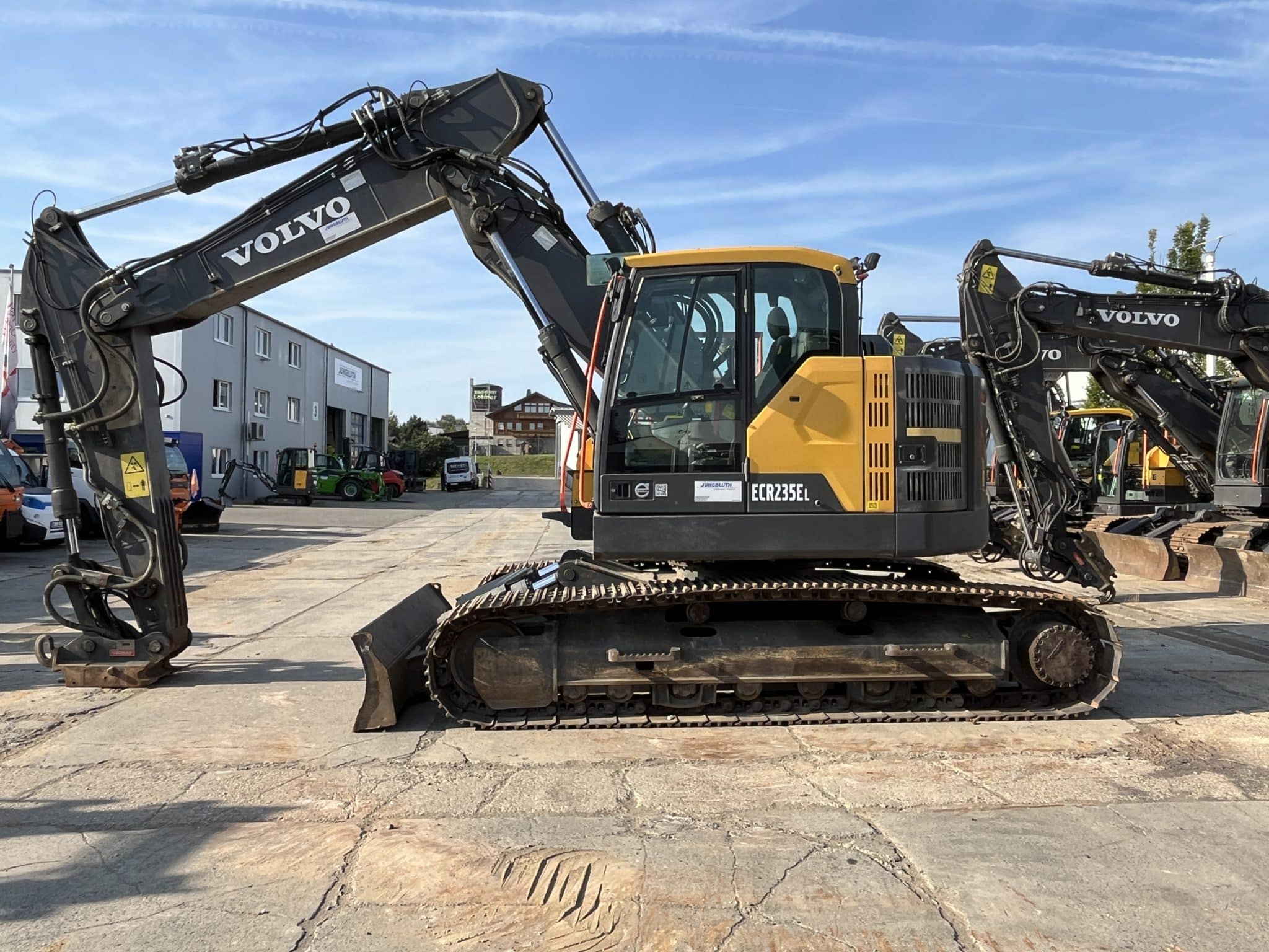 Gebrauchte Baumaschinen – Volvo ECR235EL