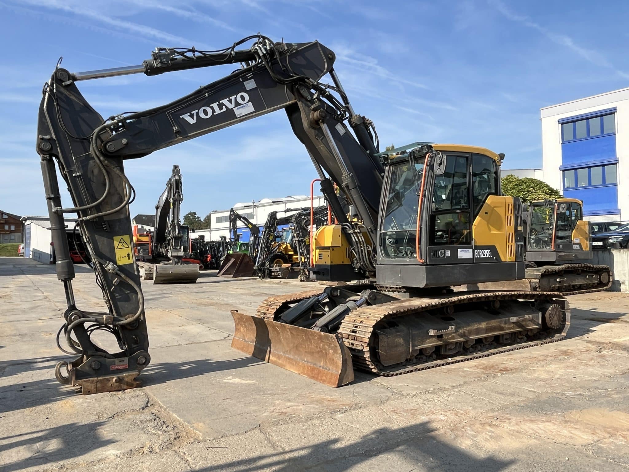 Gebrauchte Baumaschinen – Volvo ECR235EL