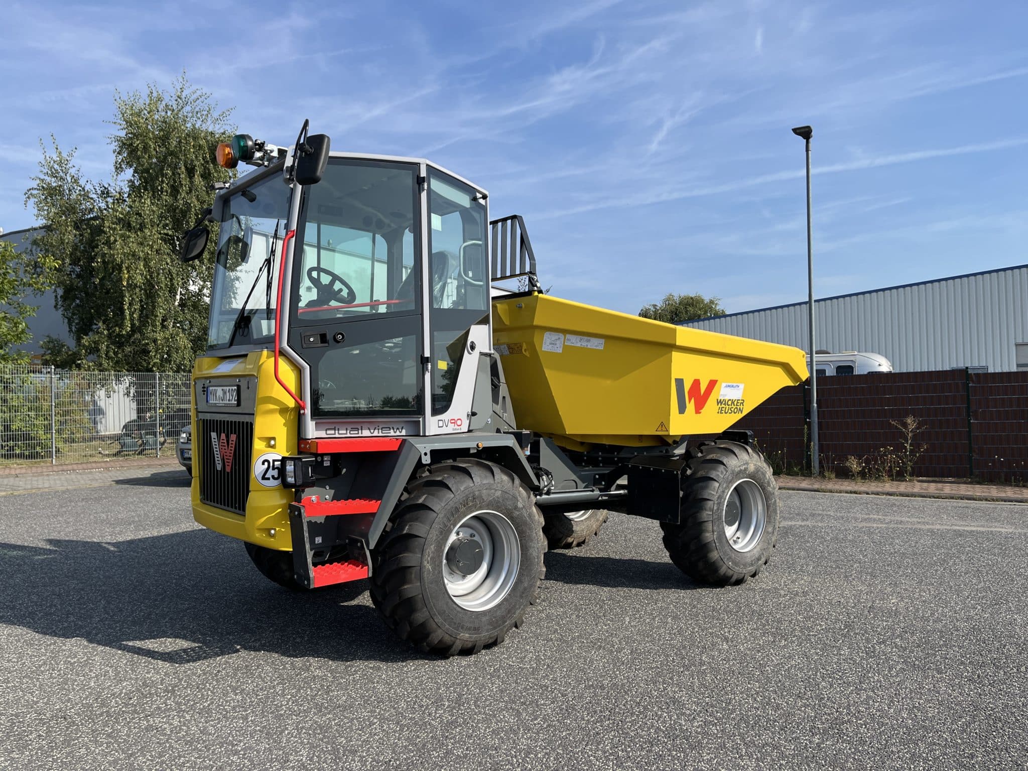 Gebrauchte Baumaschinen – Wacker Neuson DV90