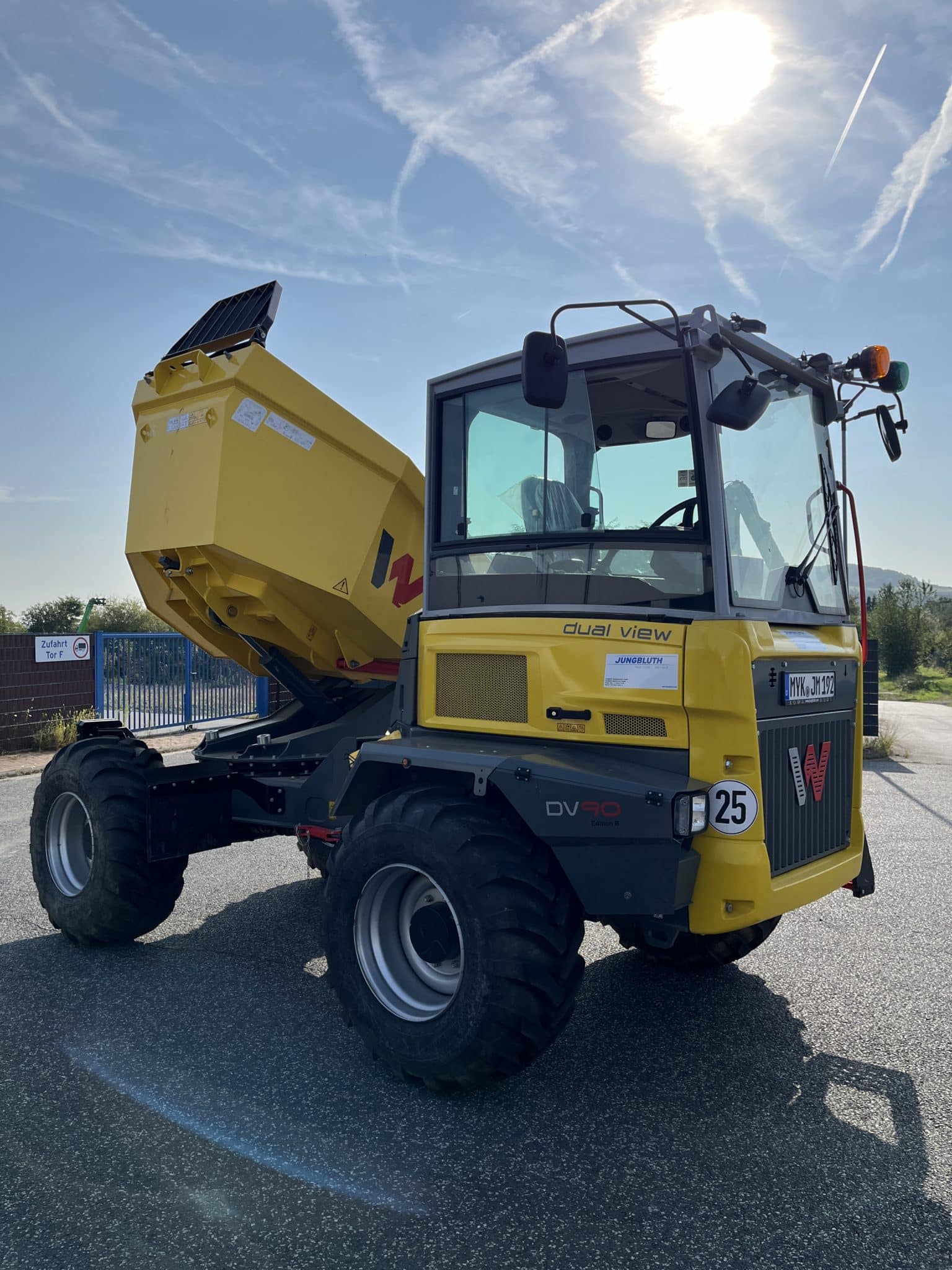 Gebrauchte Baumaschinen – Wacker Neuson DV90