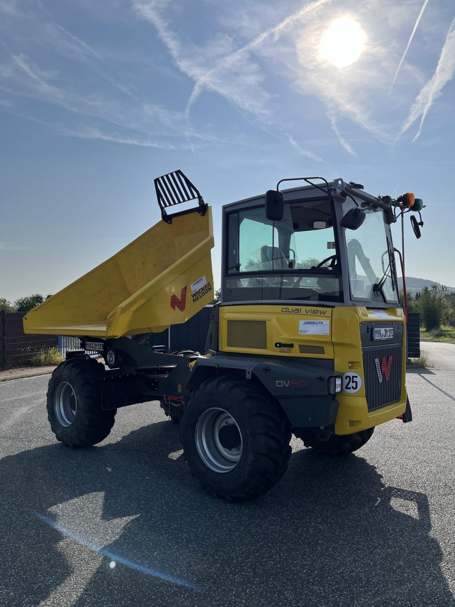 Gebrauchte Baumaschinen – Wacker Neuson DV90