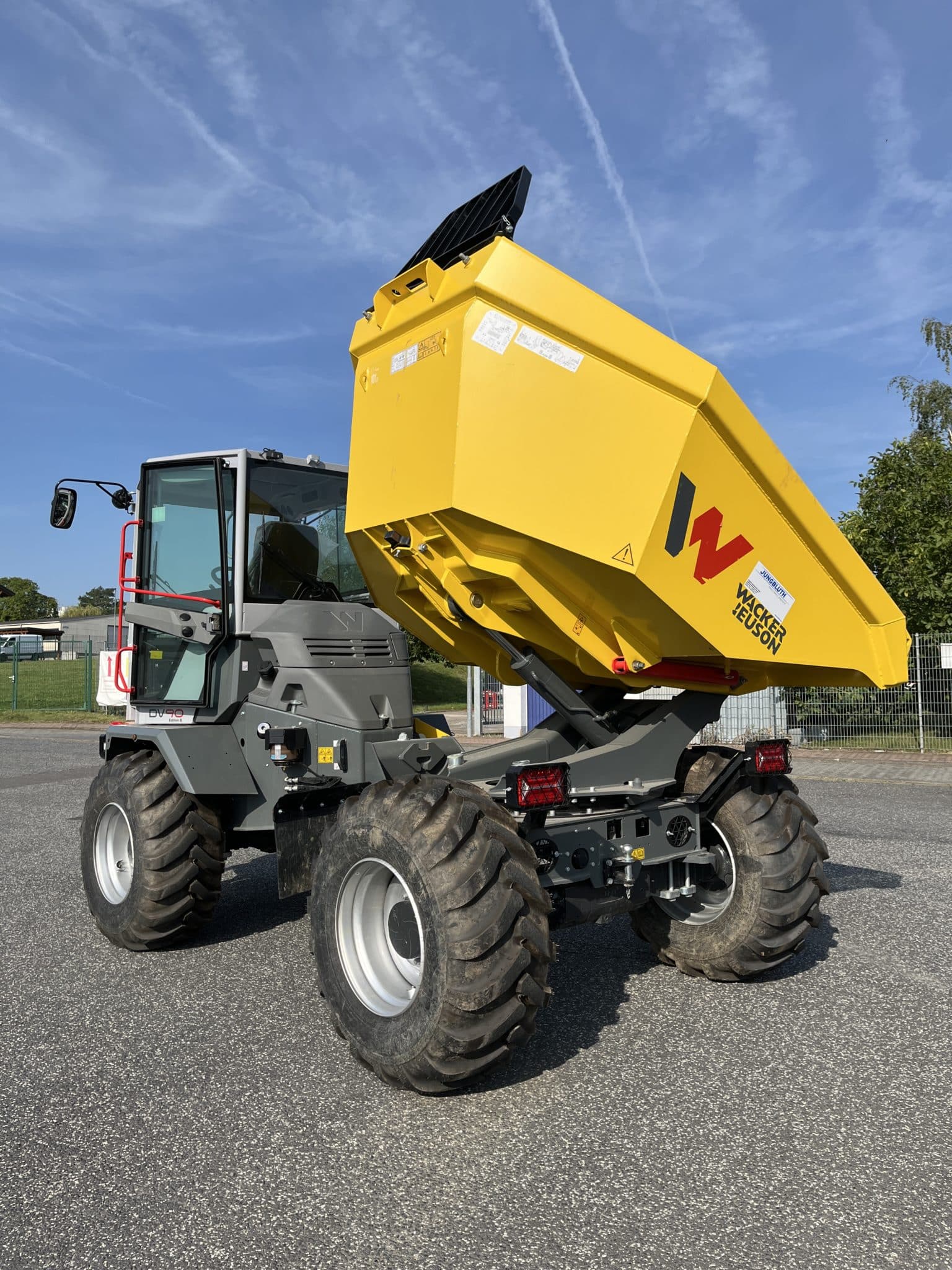 Gebrauchte Baumaschinen – Wacker Neuson DV90