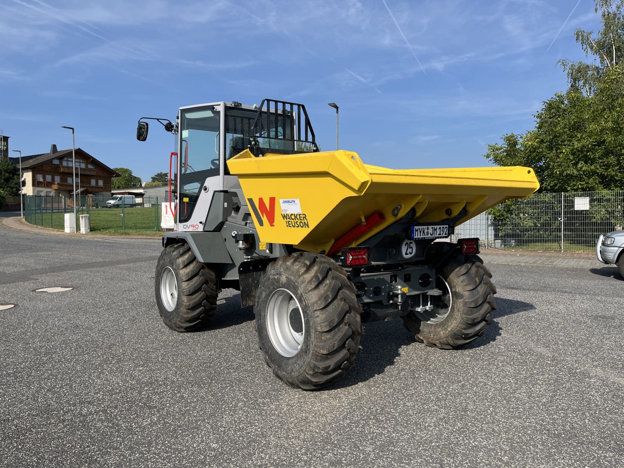 Gebrauchte Baumaschinen – Wacker Neuson DV90