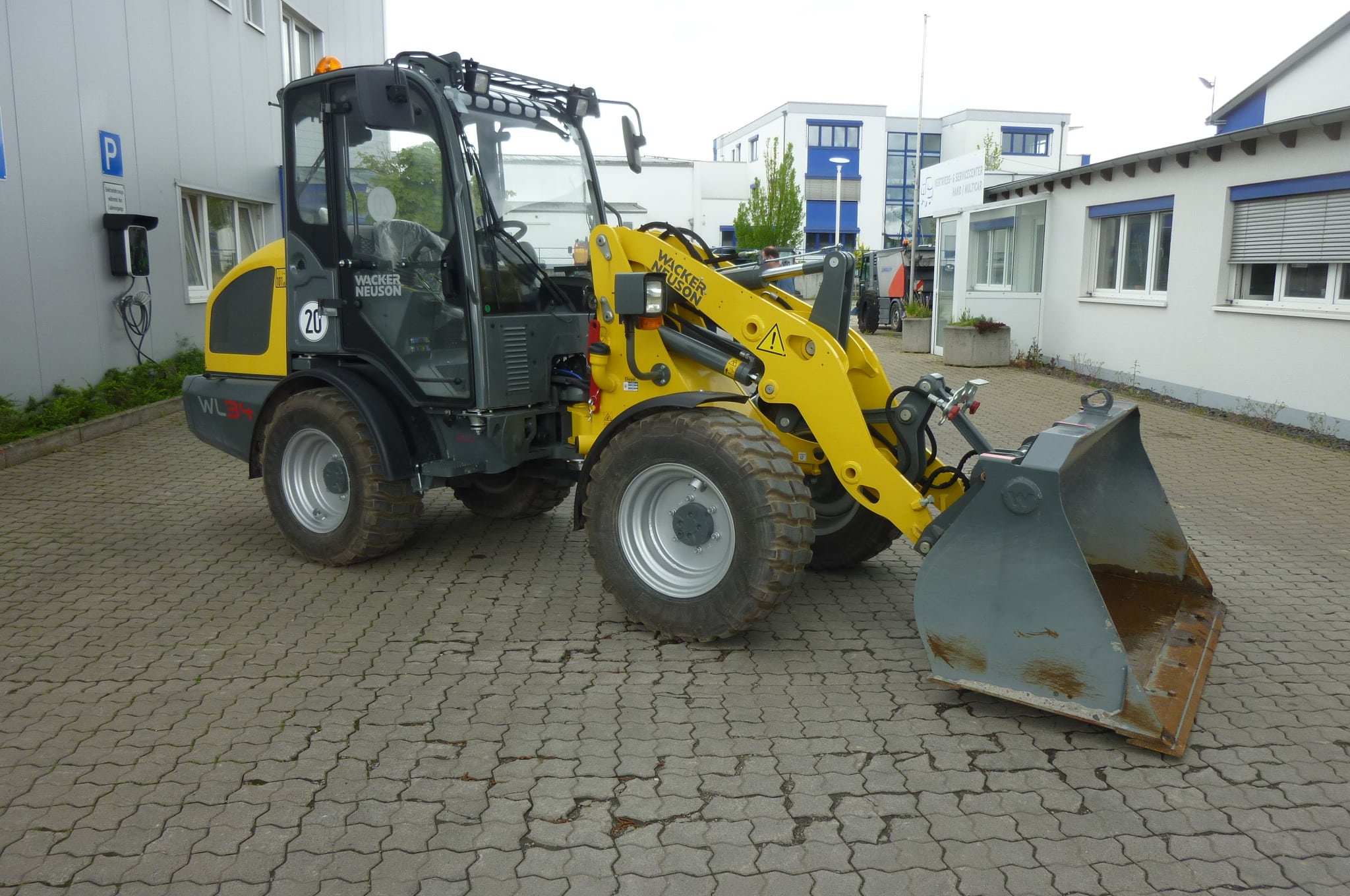 Gebrauchte Baumaschinen – Wacker Neuson WL34