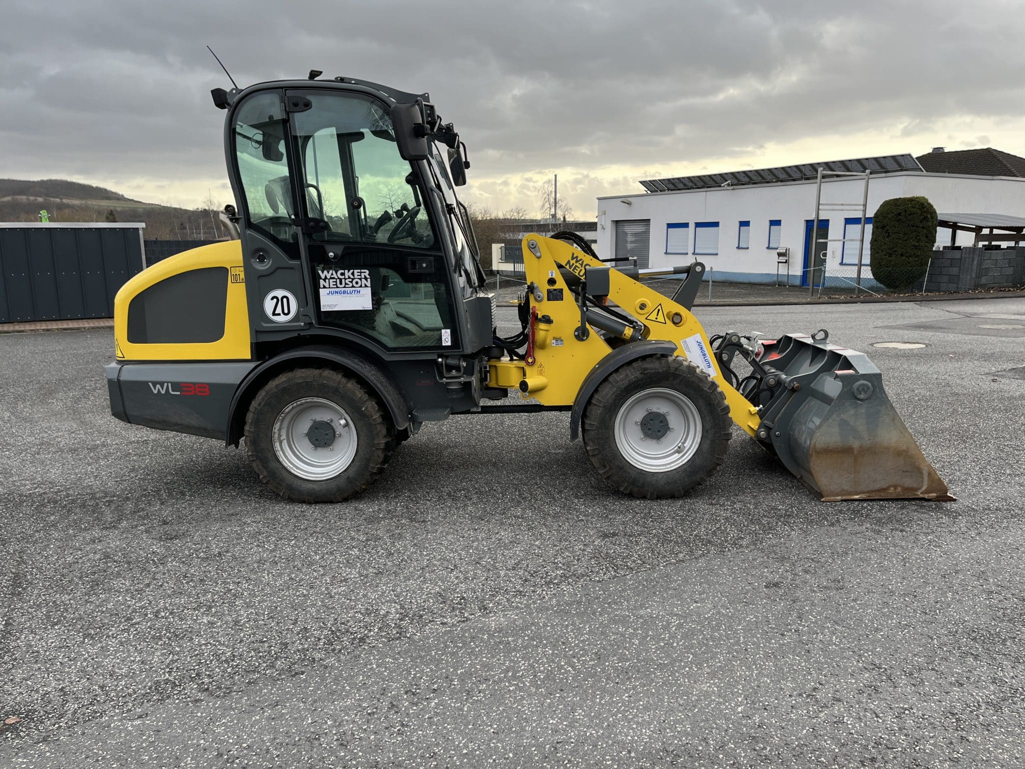 Gebrauchte Baumaschinen – Wacker Neuson WL38