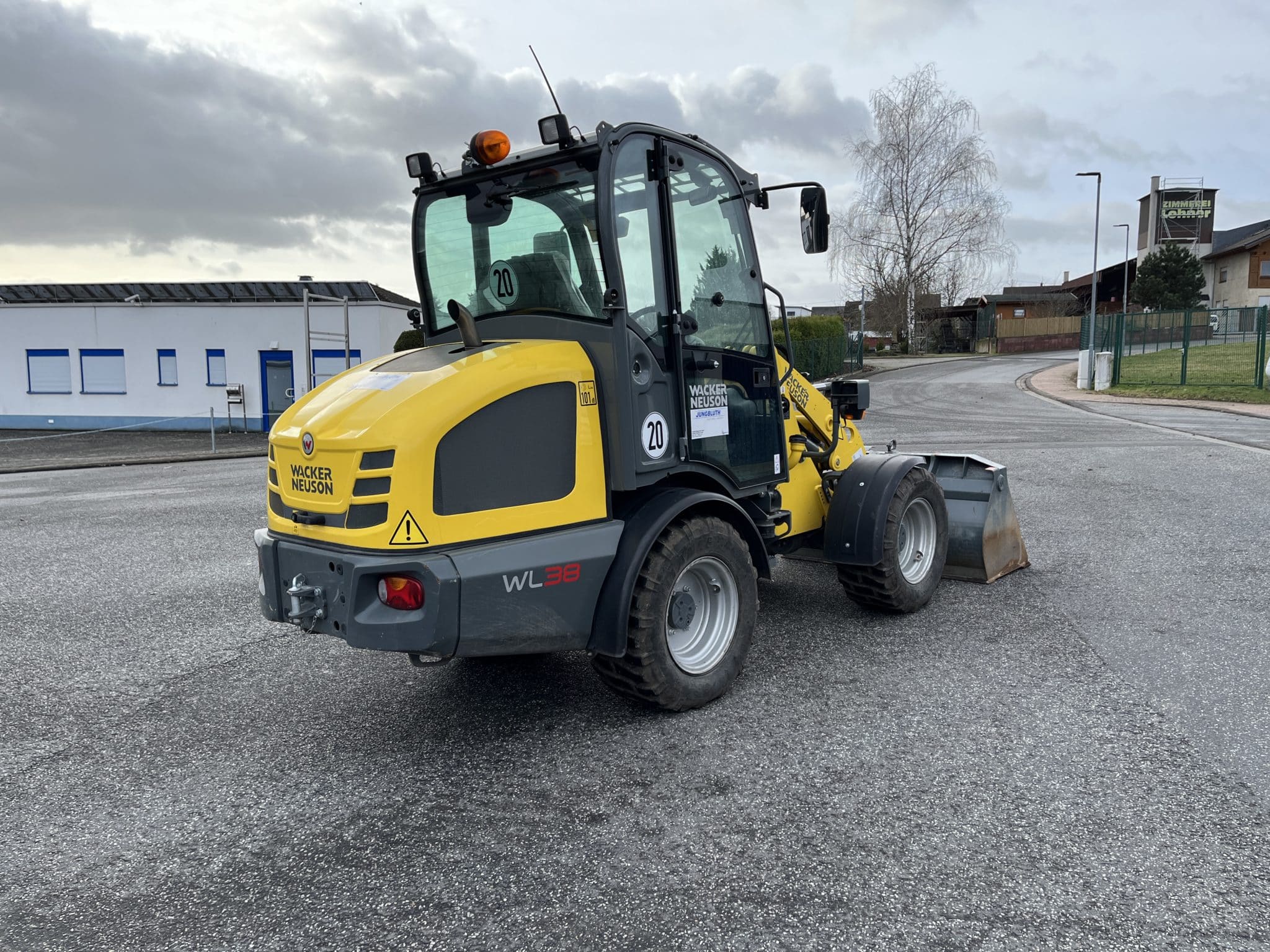 Gebrauchte Baumaschinen – Wacker Neuson WL38