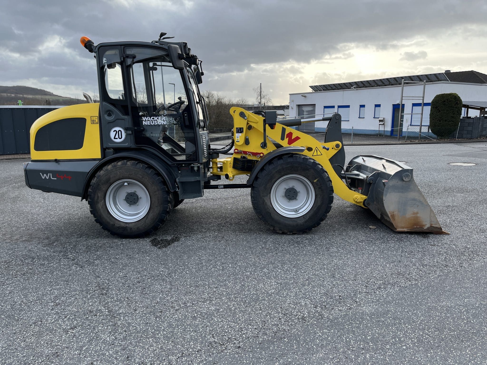 Gebrauchte Baumaschinen – Wacker Neuson WL44