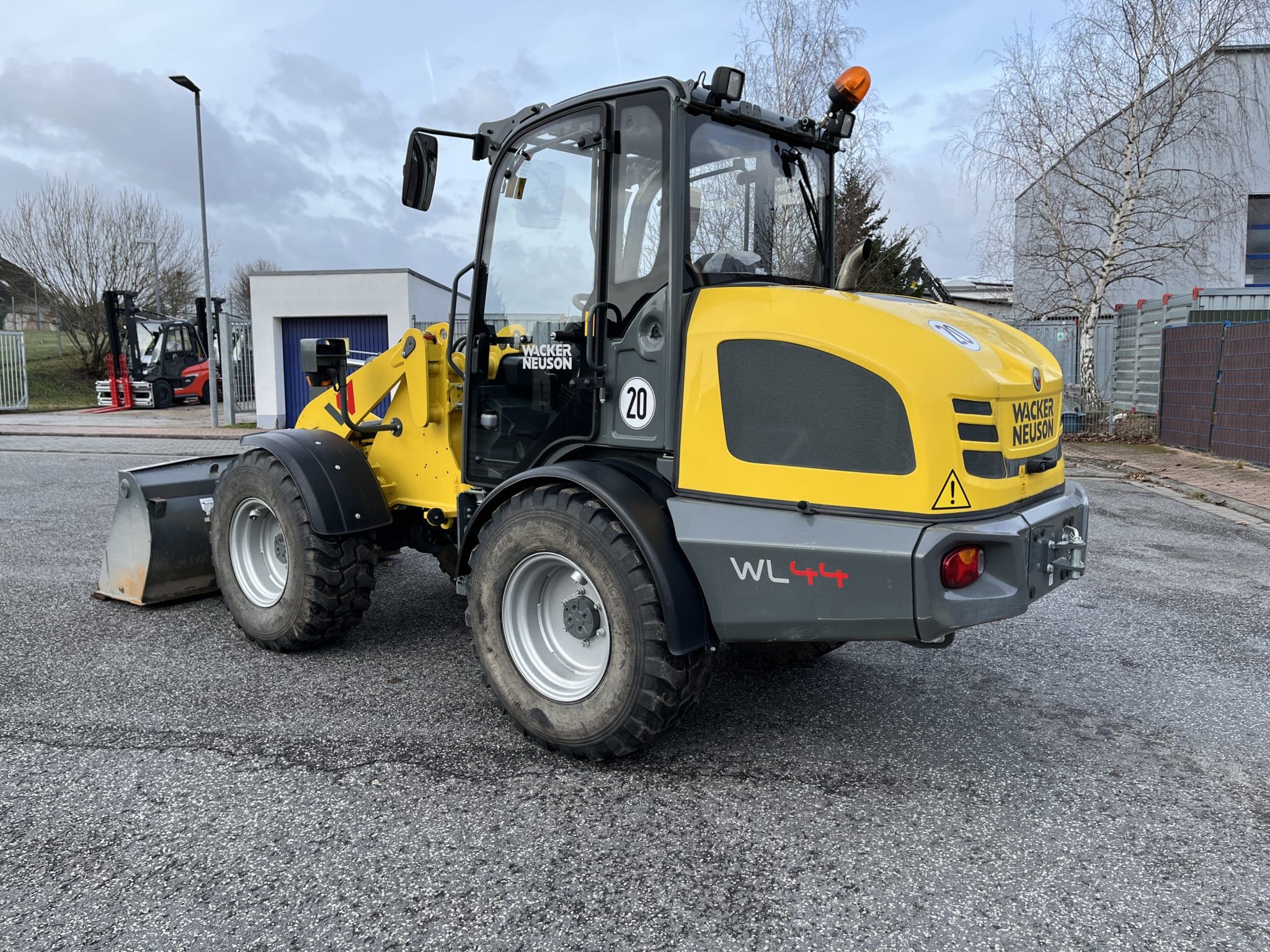 Gebrauchte Baumaschinen – Wacker Neuson WL44