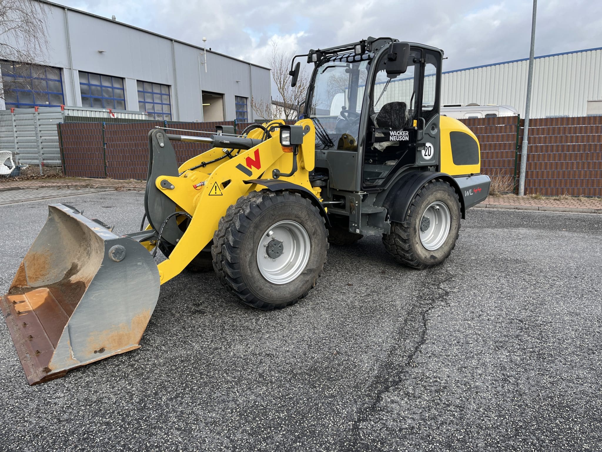 Gebrauchte Baumaschinen – Wacker Neuson WL44