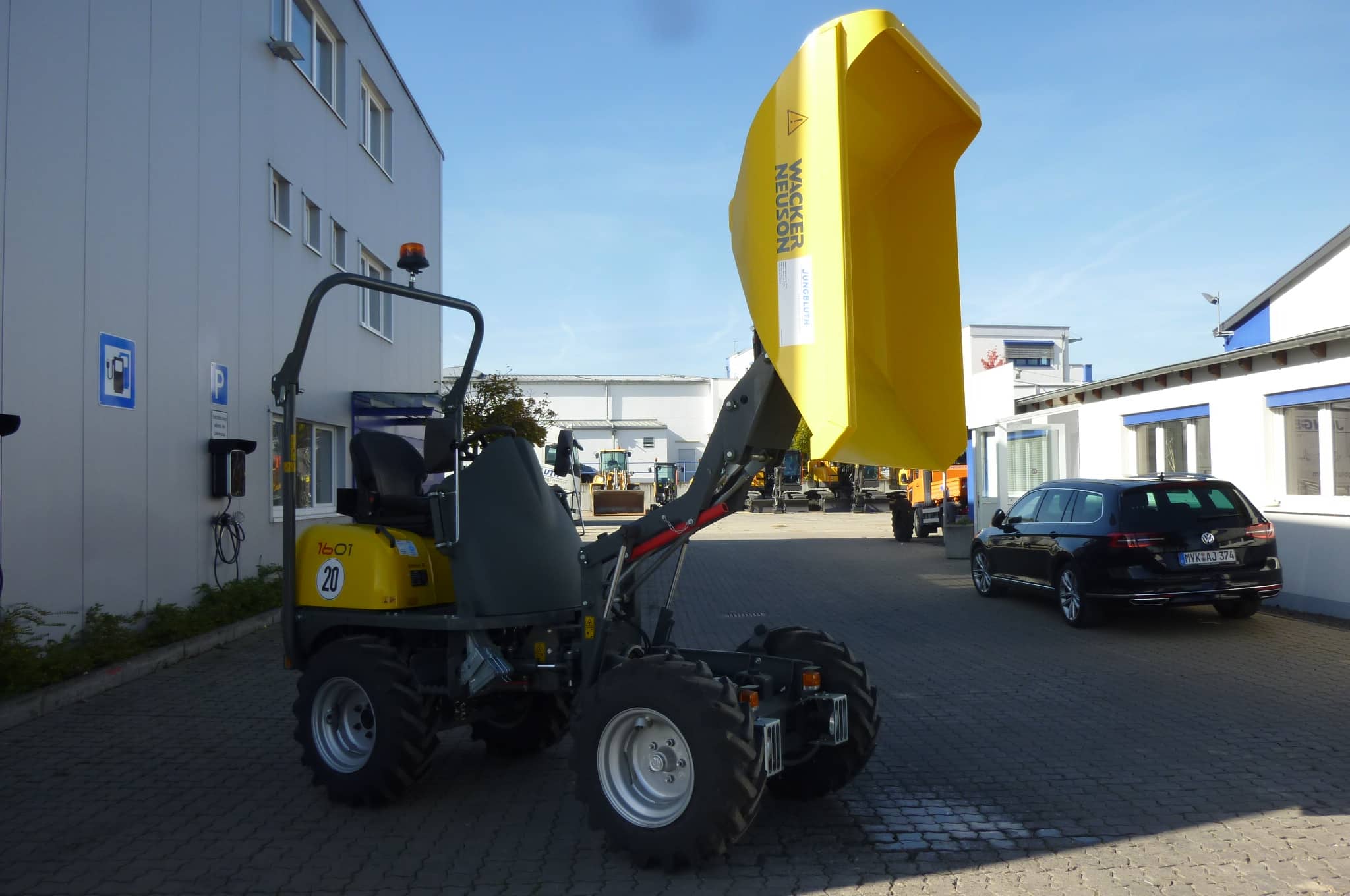 Gebrauchte Baumaschinen – Wacker Neuson 1601