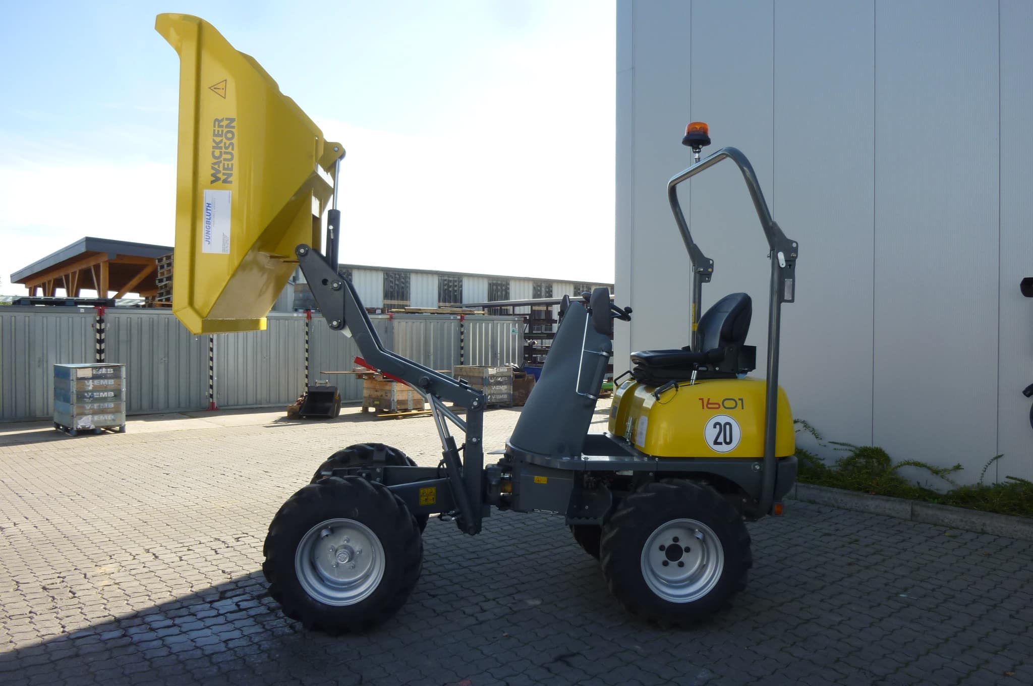 Gebrauchte Baumaschinen – Wacker Neuson 1601