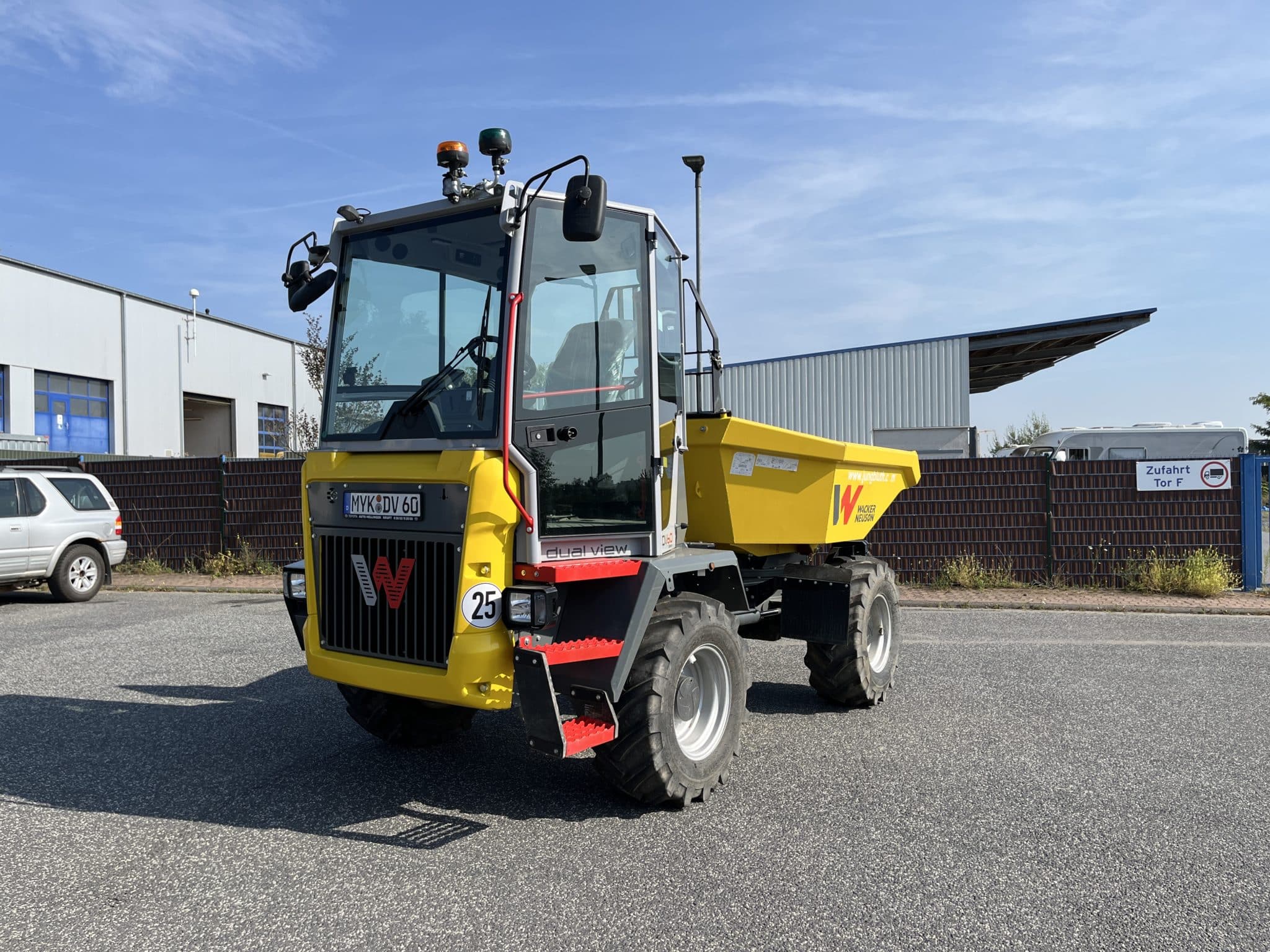 Gebrauchte Baumaschinen – Wacker Neuson DV60