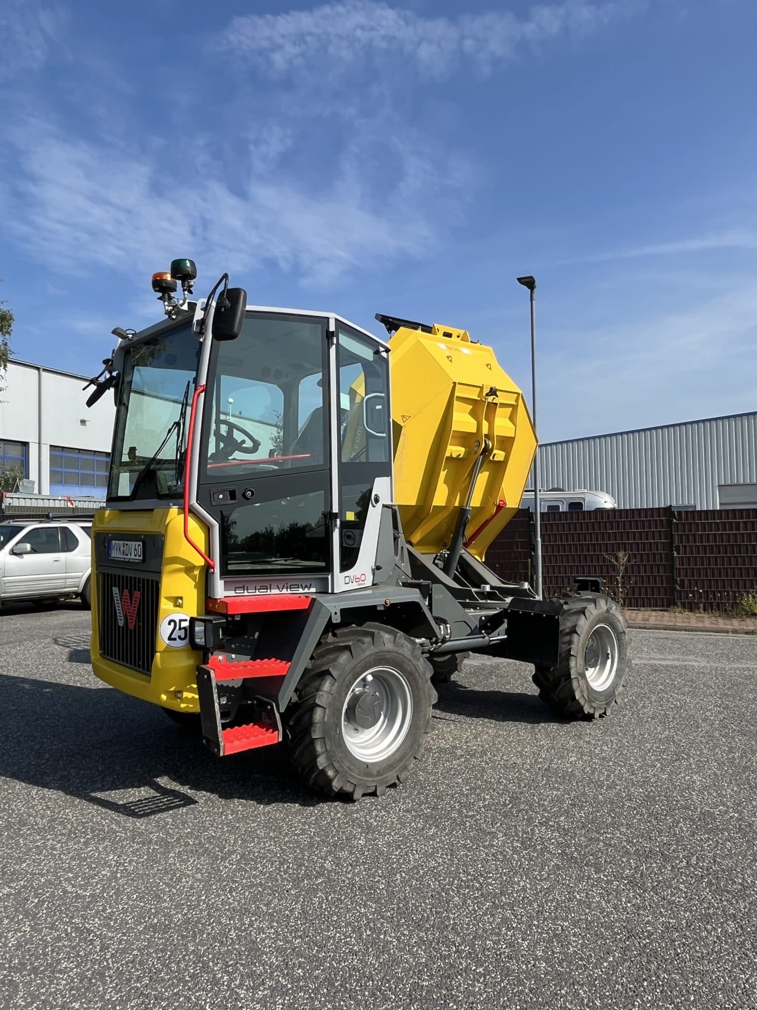 Gebrauchte Baumaschinen – Wacker Neuson DV60