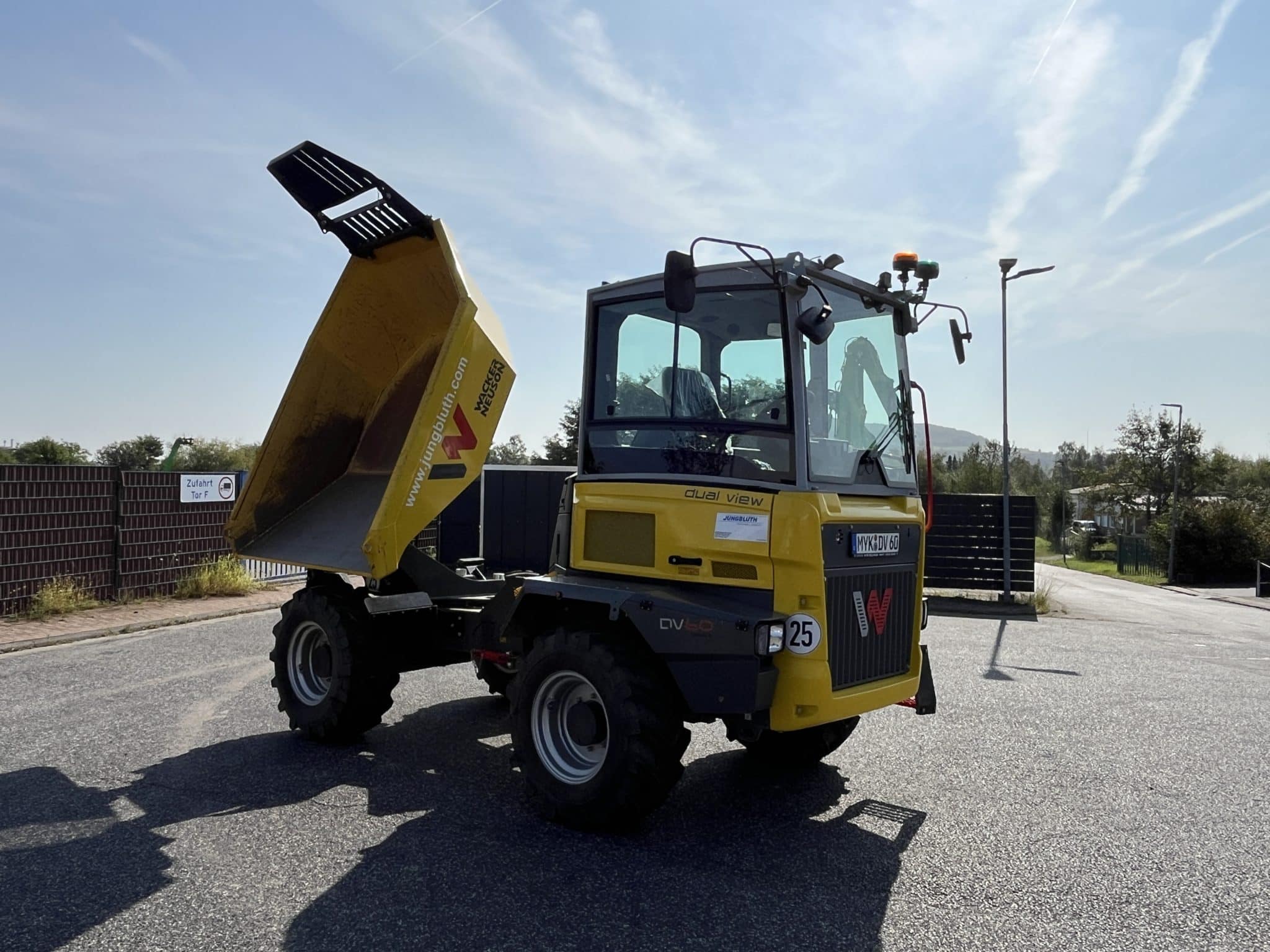 Gebrauchte Baumaschinen – Wacker Neuson DV60