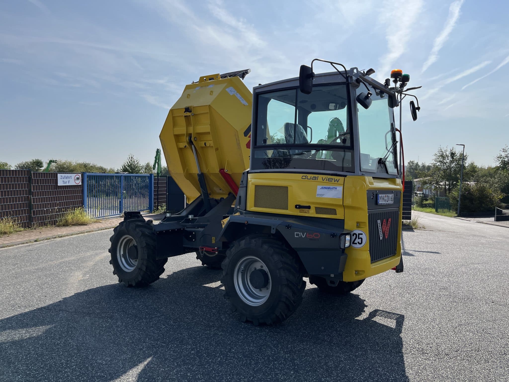 Gebrauchte Baumaschinen – Wacker Neuson DV60