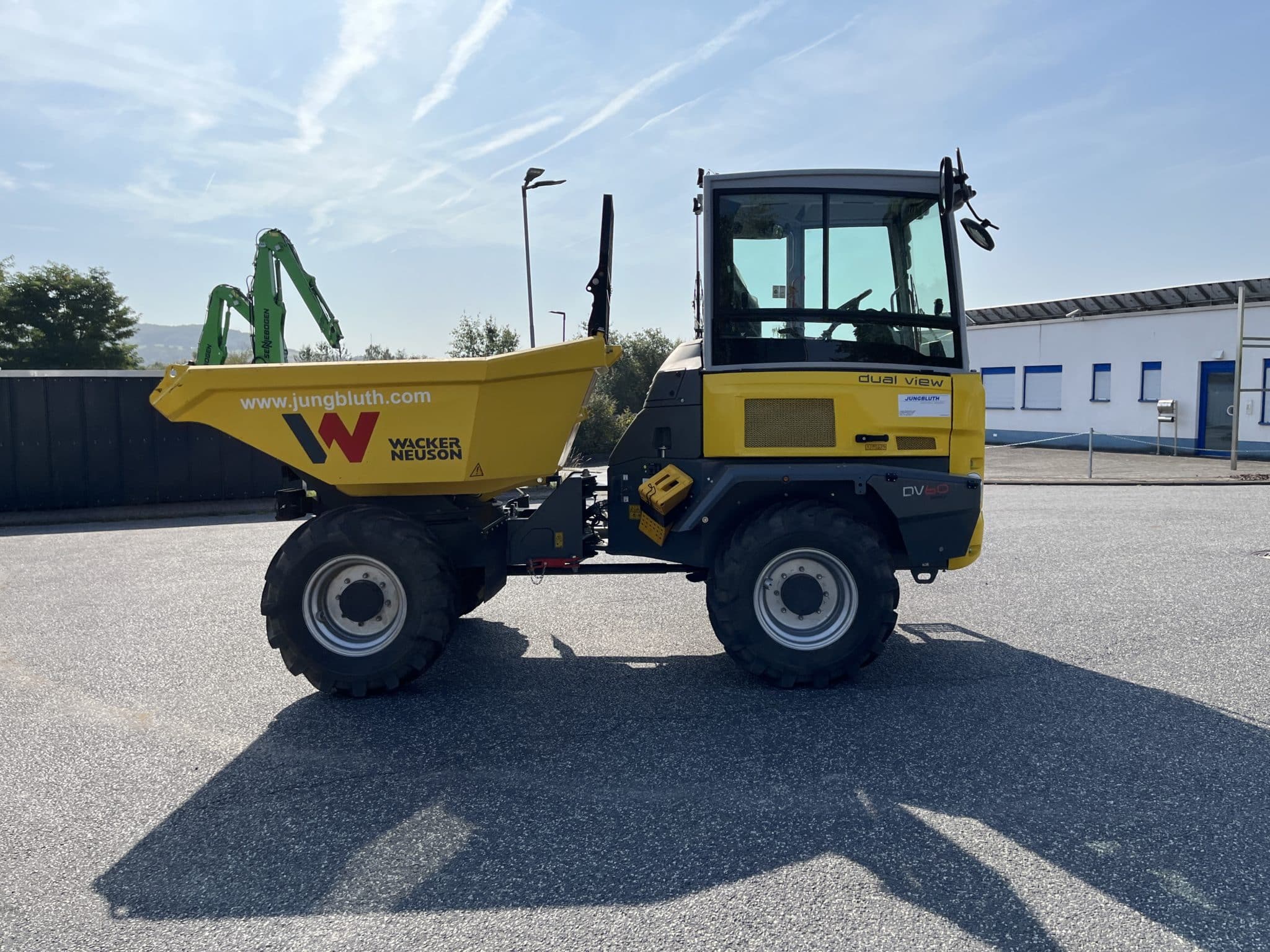 Gebrauchte Baumaschinen – Wacker Neuson DV60