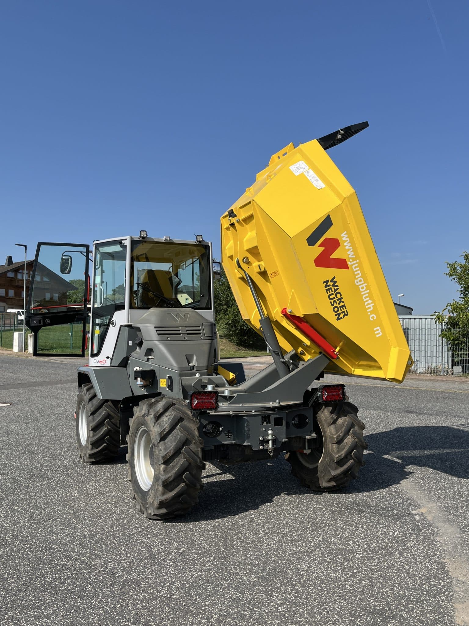 Gebrauchte Baumaschinen – Wacker Neuson DV60