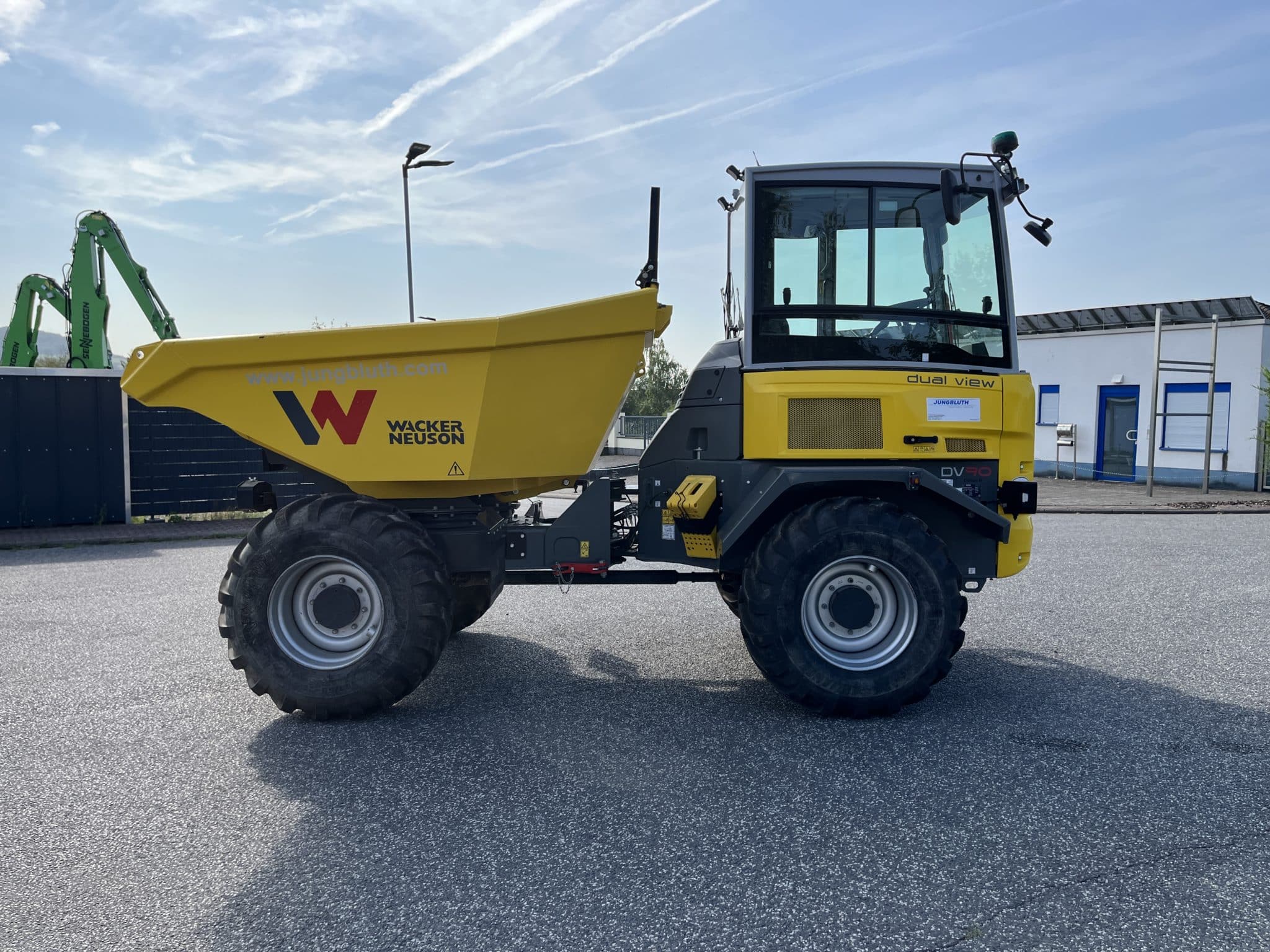 Gebrauchte Baumaschinen – Wacker Neuson DV90