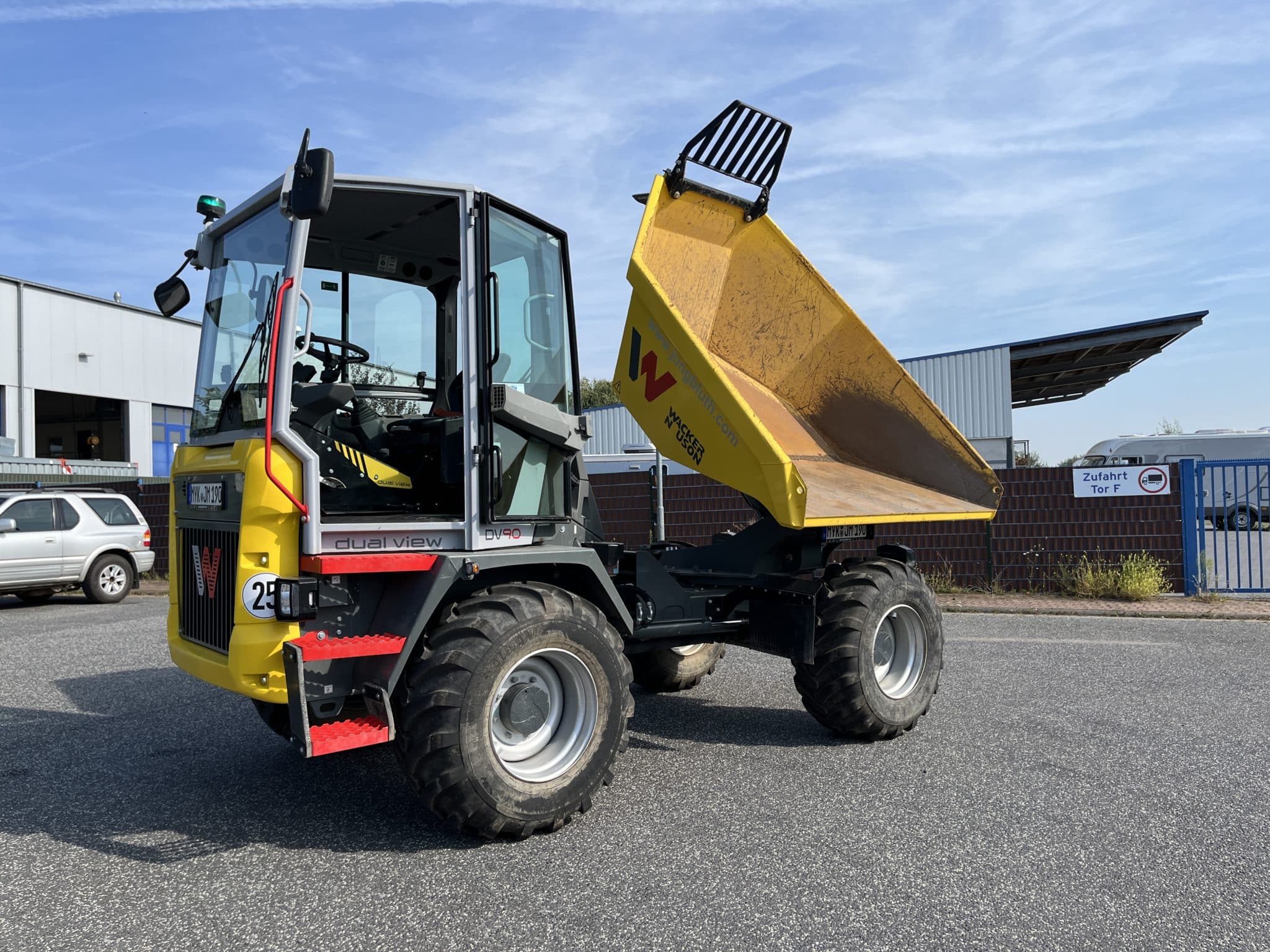 Gebrauchte Baumaschinen – Wacker Neuson DV90