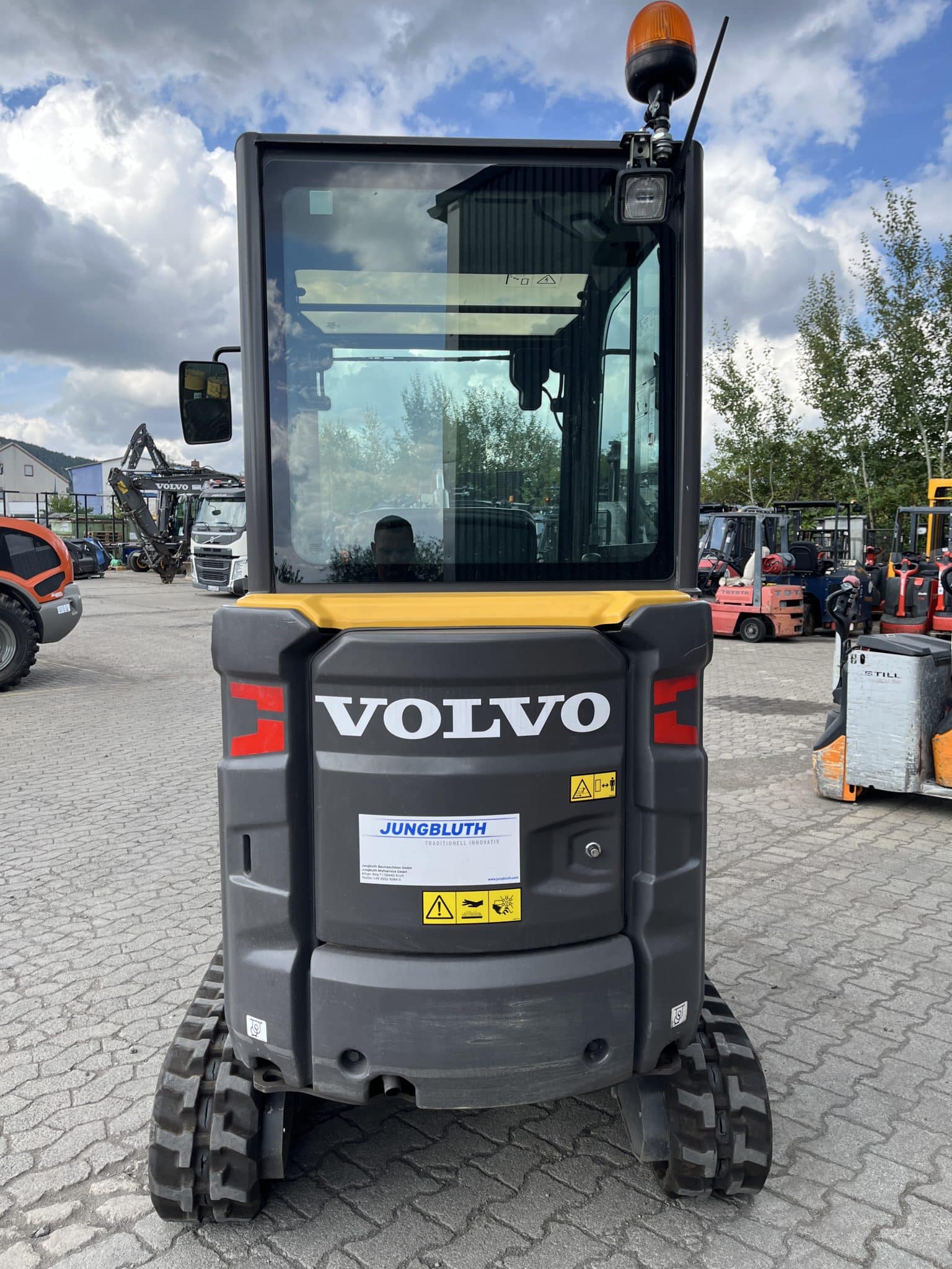 Gebrauchte Baumaschinen – Volvo EC18E