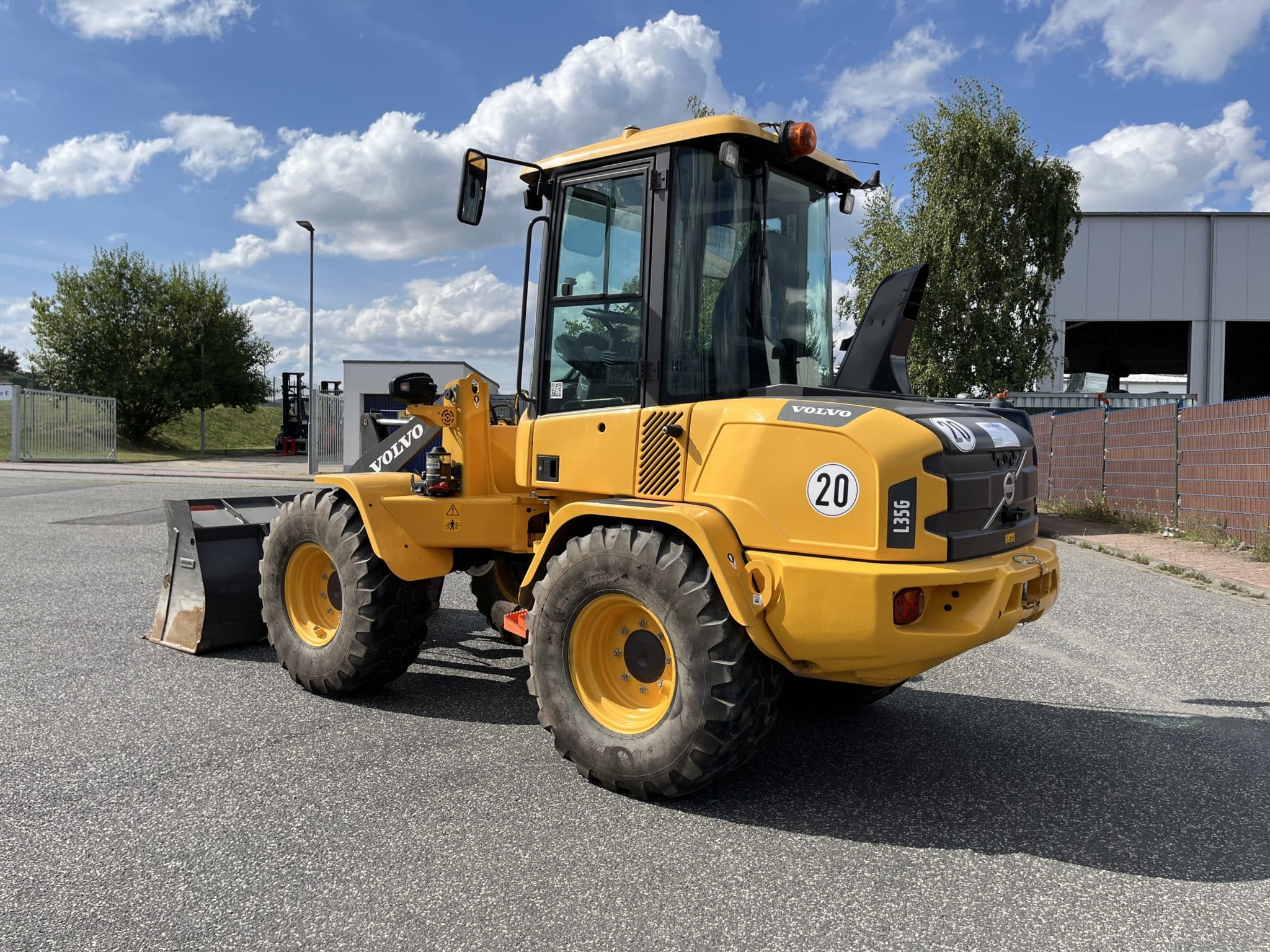 Gebrauchte Baumaschinen – Volvo L35GS