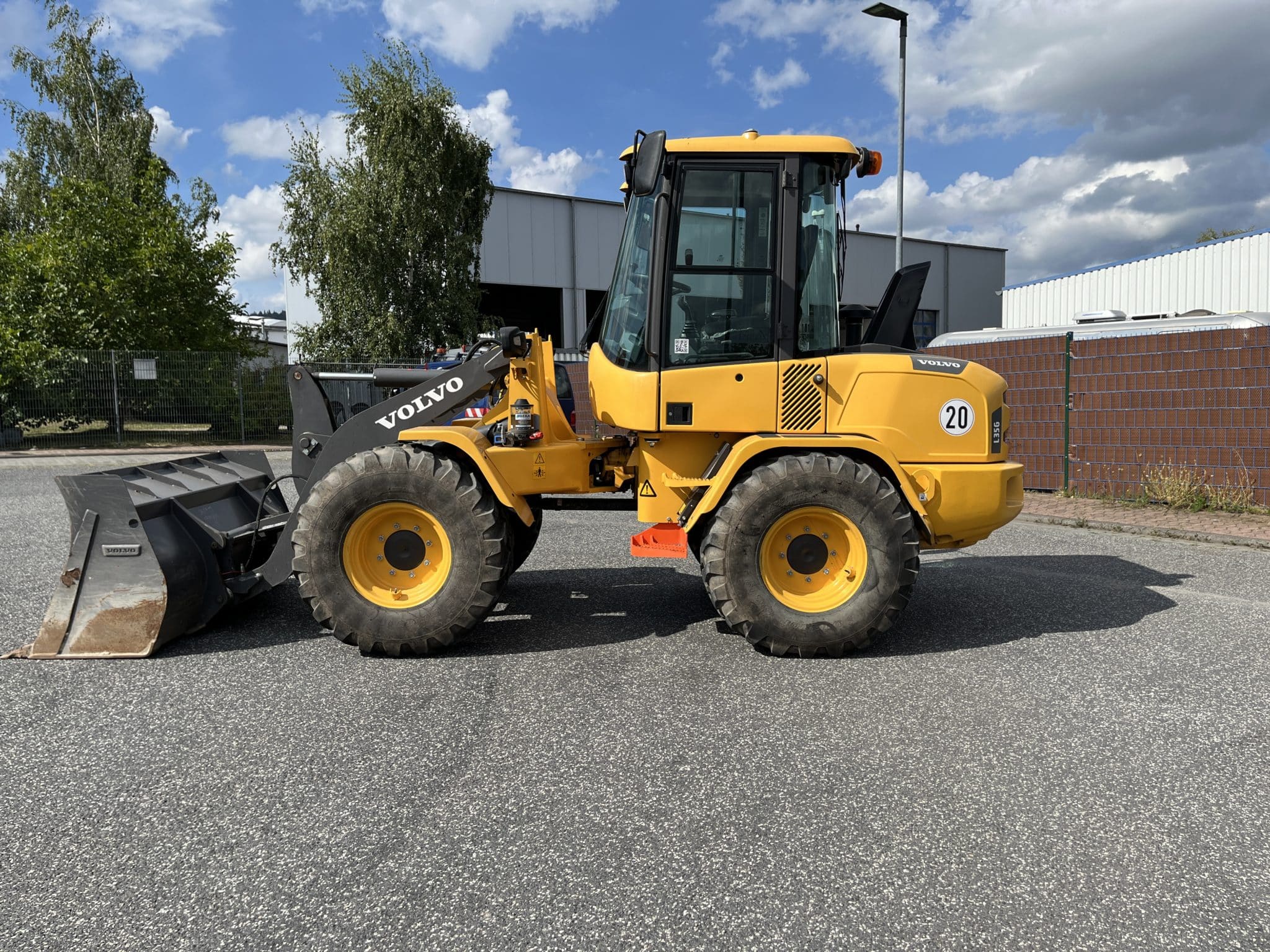 Gebrauchte Baumaschinen – Volvo L35GS