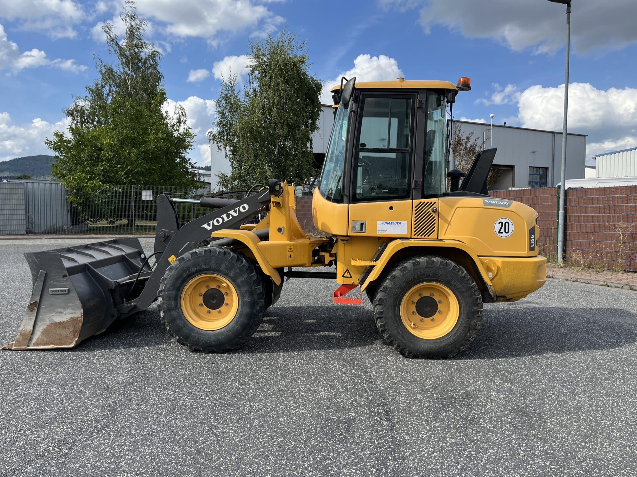 Gebrauchte Baumaschinen – Volvo L35G