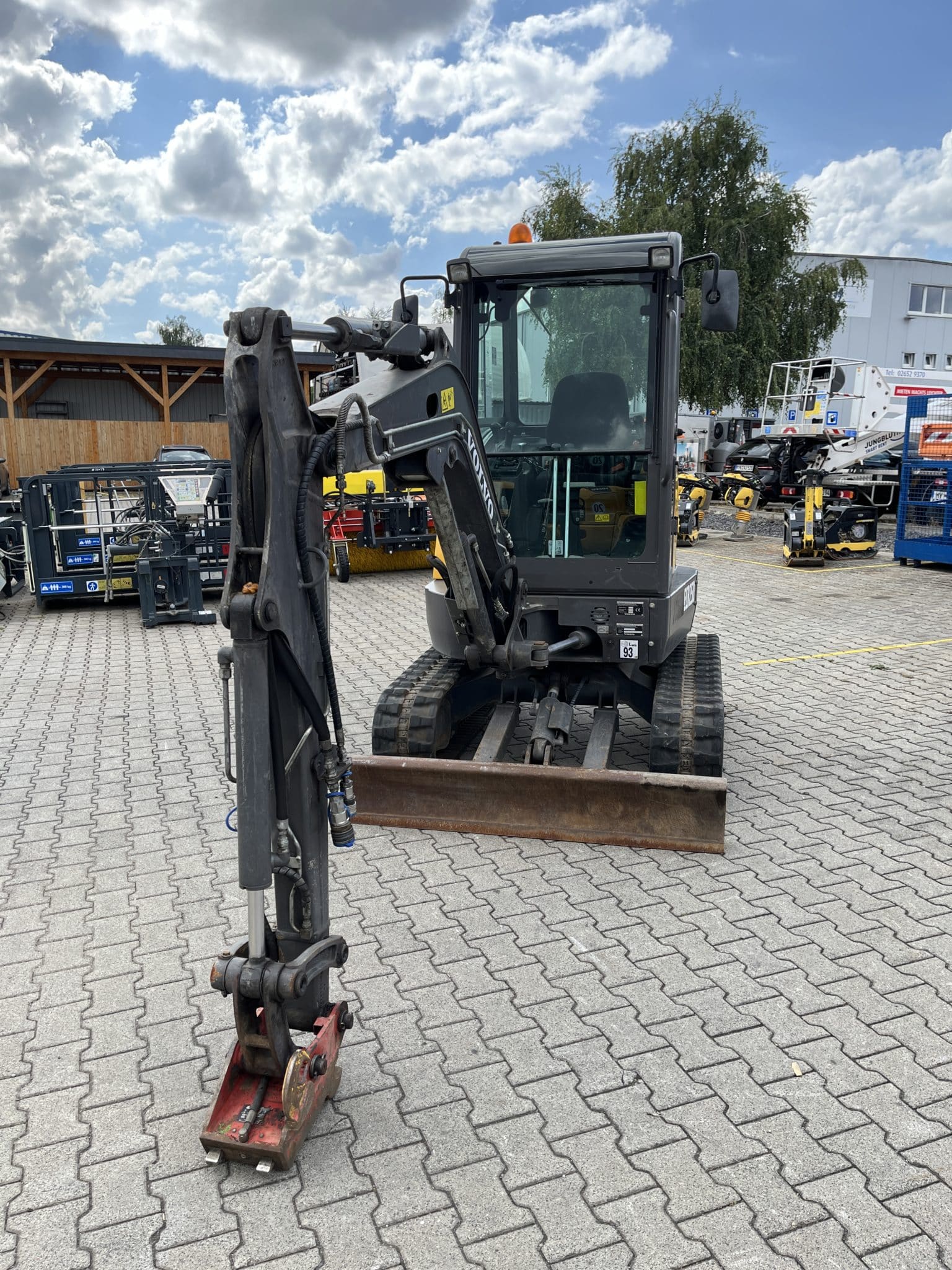 Gebrauchte Baumaschinen – Volvo ECR25DFL