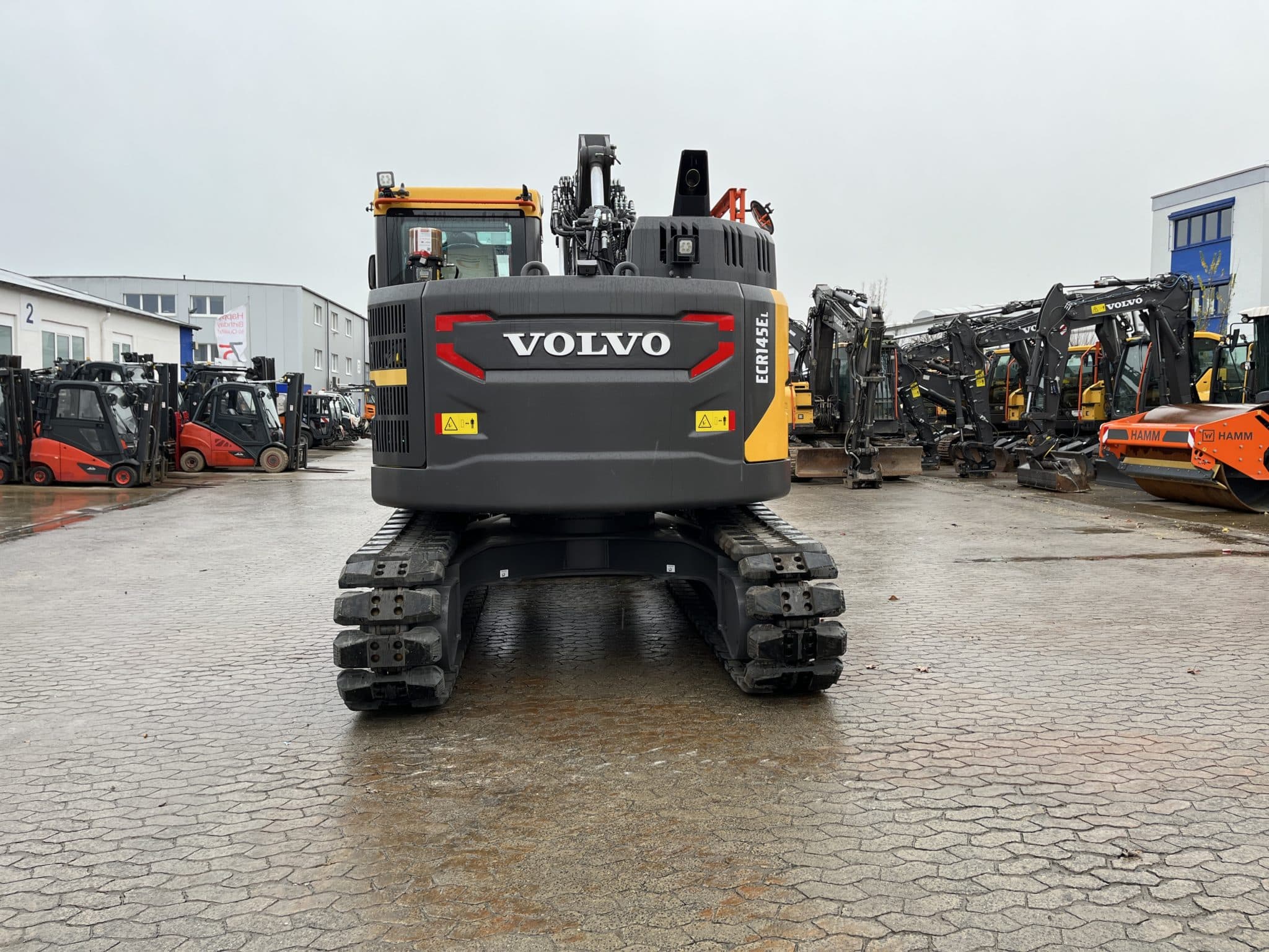 Gebrauchte Baumaschinen – Volvo ECR145EL mit OQ70/55