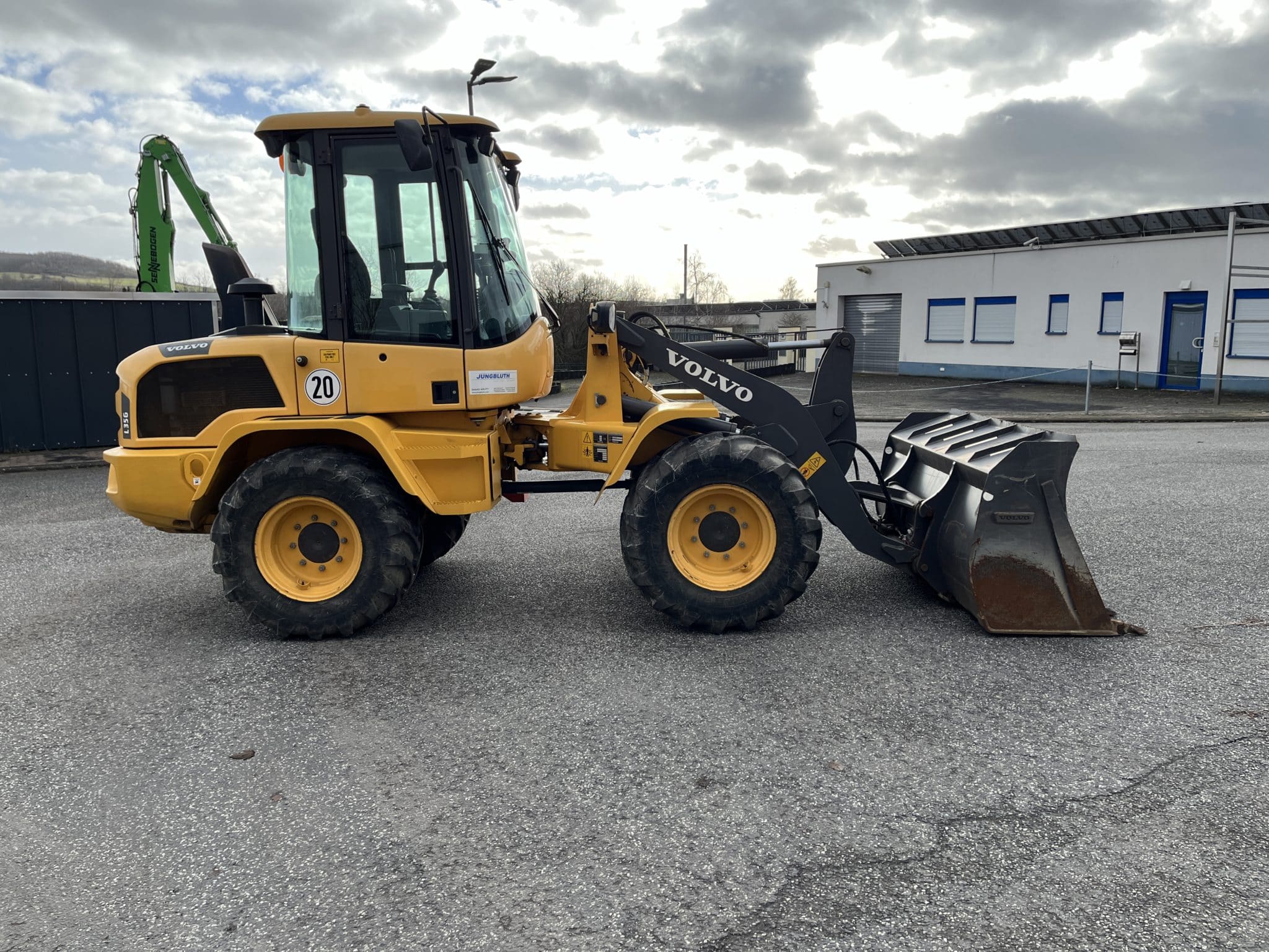 Gebrauchte Baumaschinen – Volvo L35G