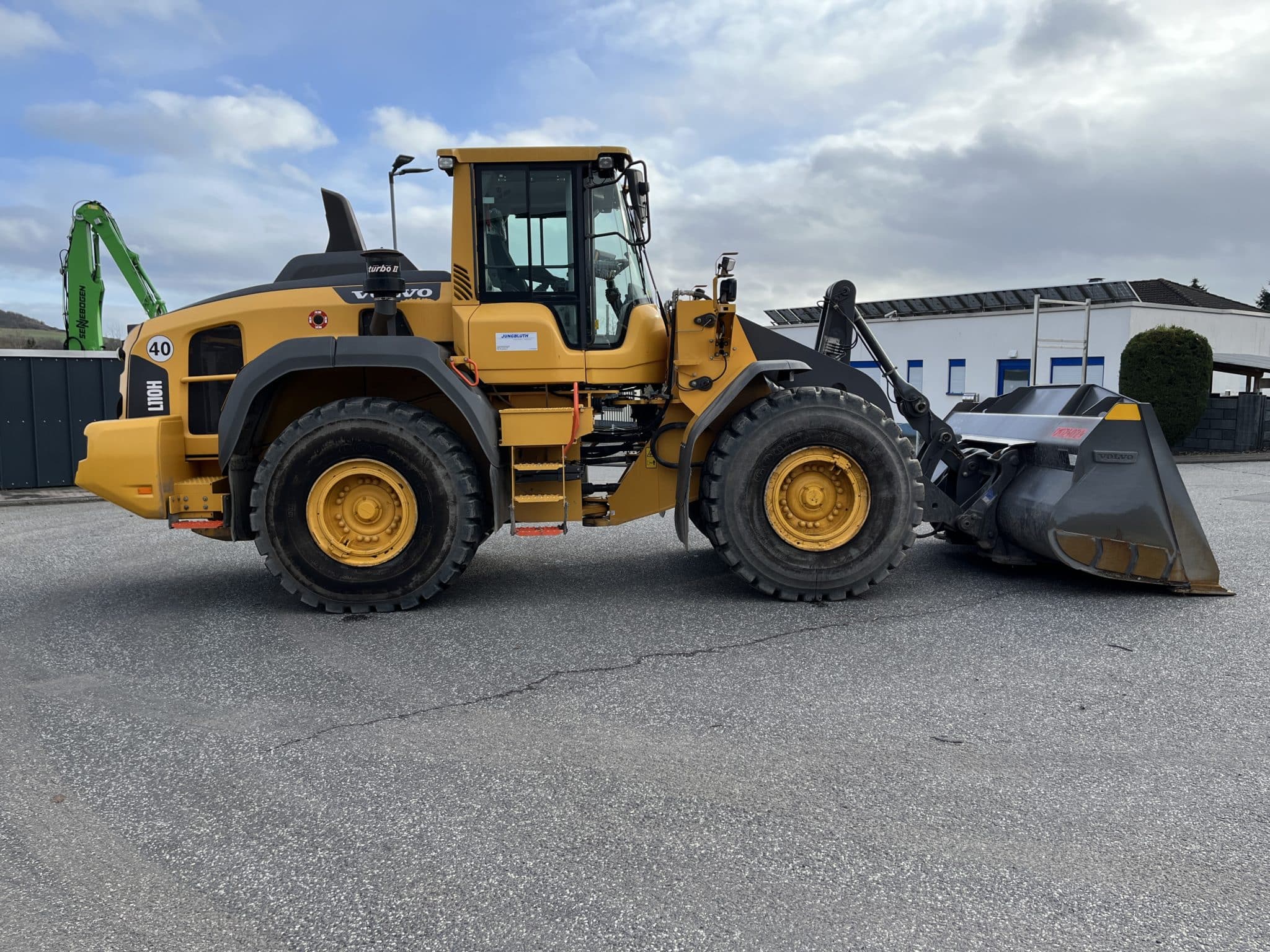 Gebrauchte Baumaschinen – Volvo L110H