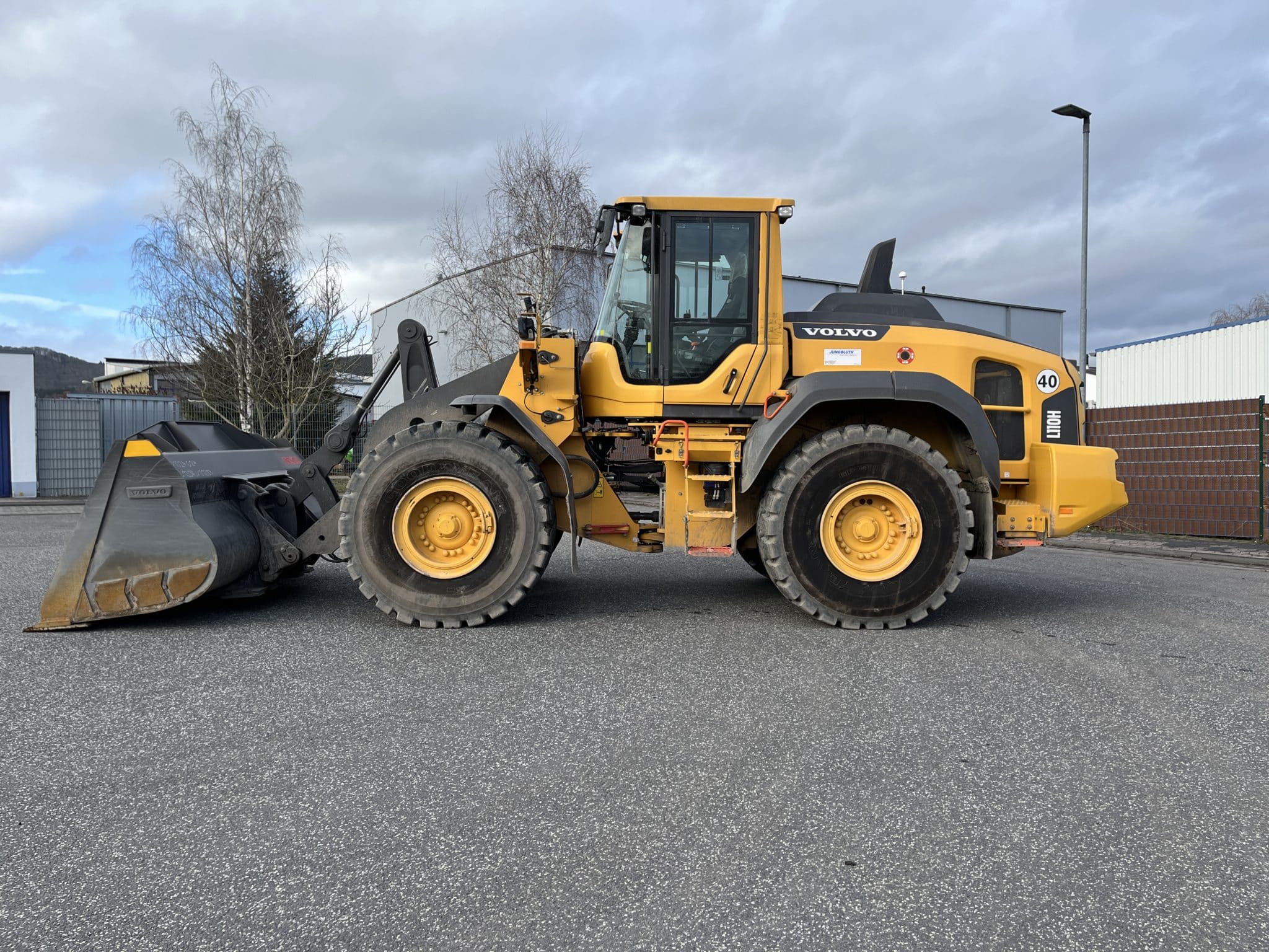 Gebrauchte Baumaschinen – Volvo L110H