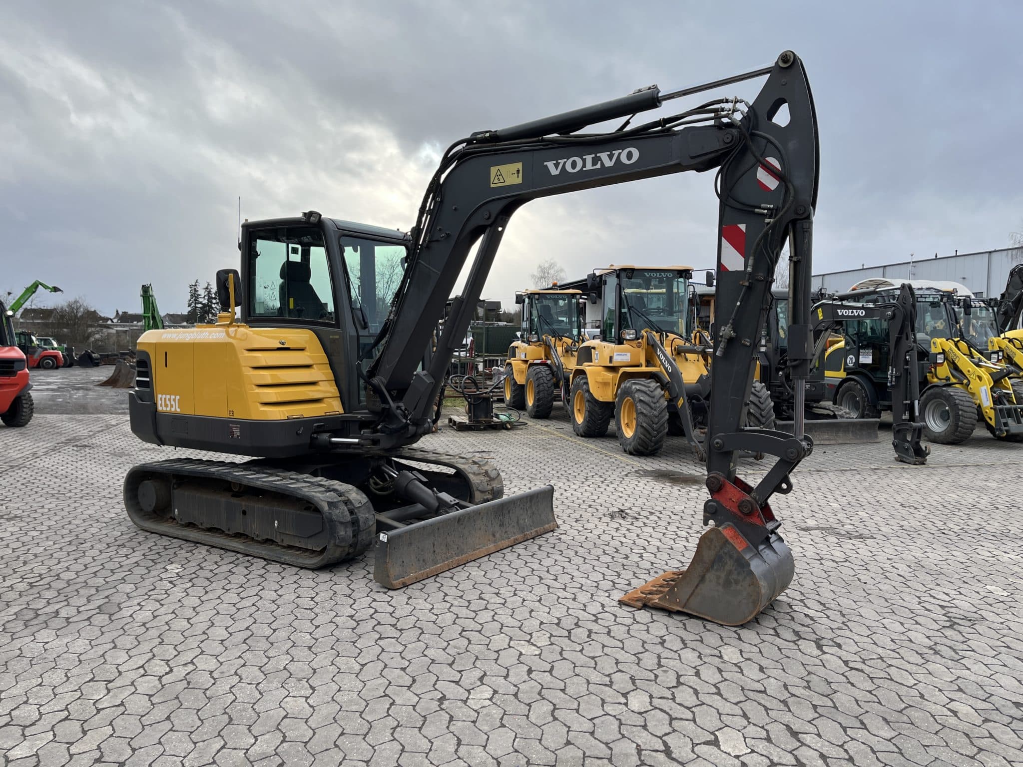 Gebrauchte Baumaschinen – Volvo EC55C