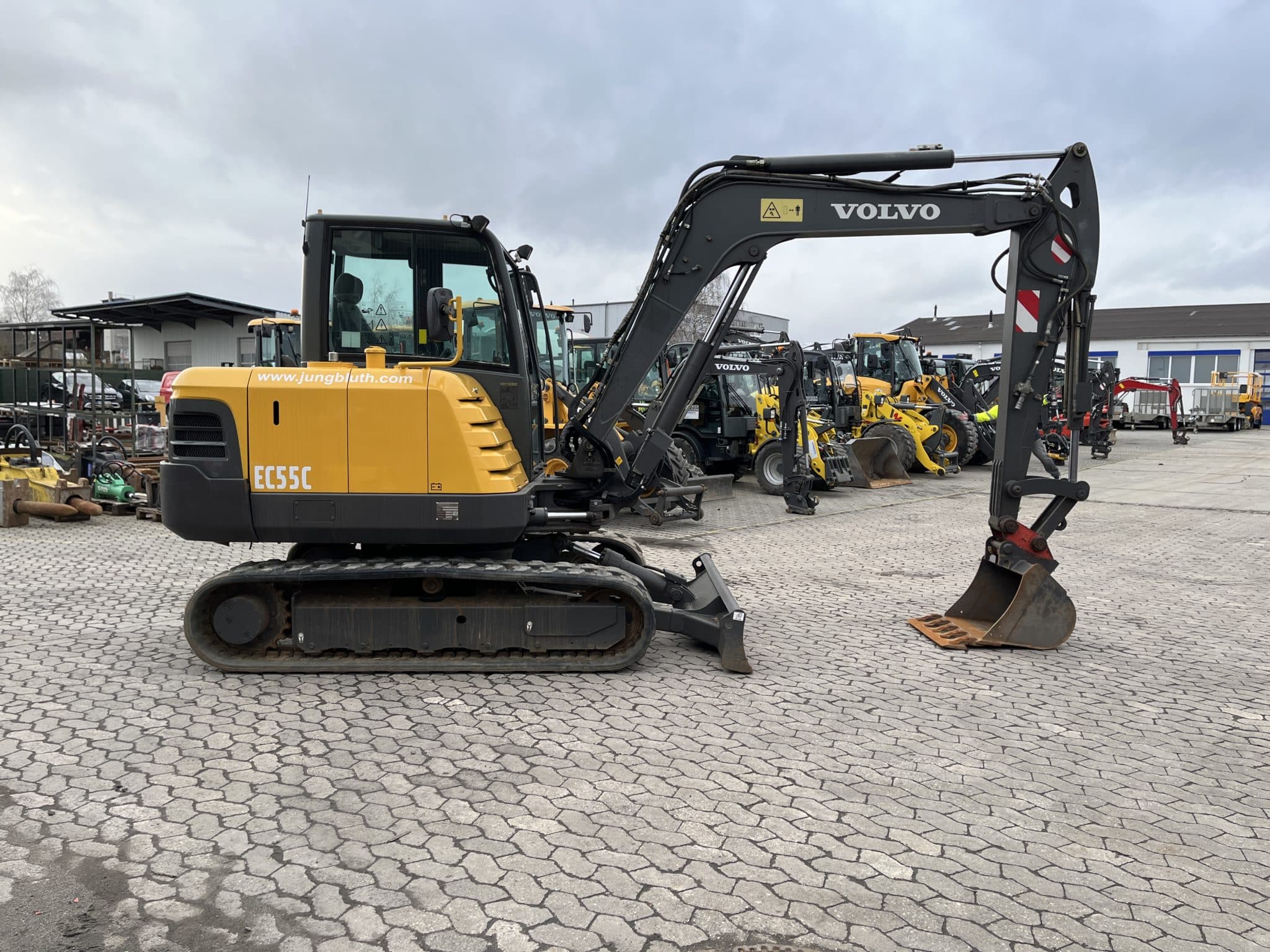 Gebrauchte Baumaschinen – Volvo EC55C