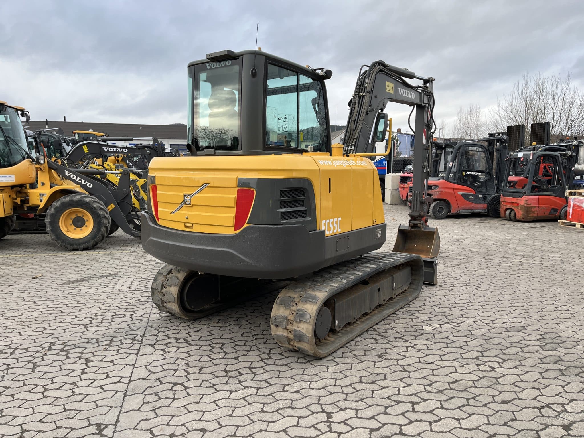 Gebrauchte Baumaschinen – Volvo EC55C