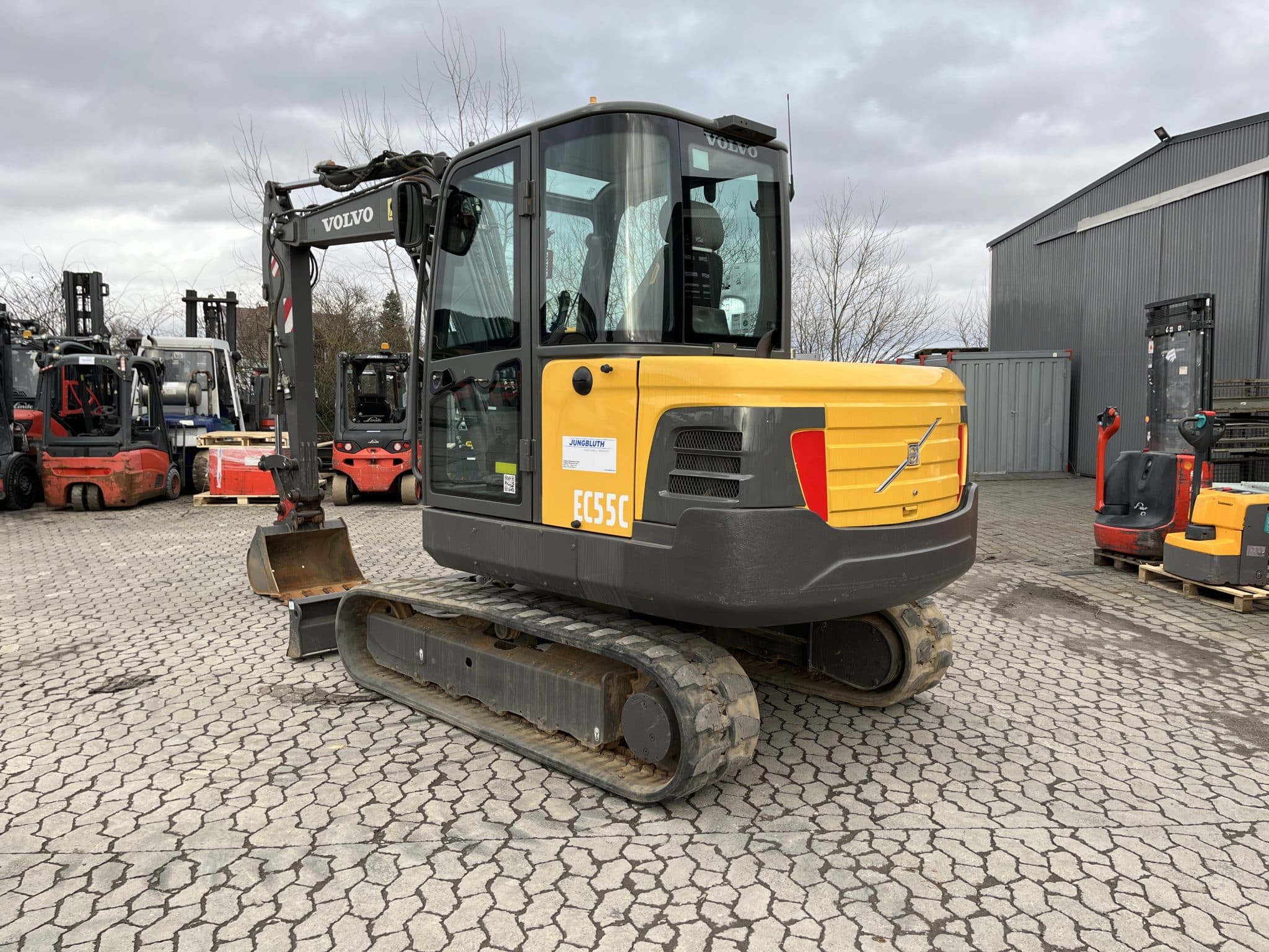 Gebrauchte Baumaschinen – Volvo EC55C