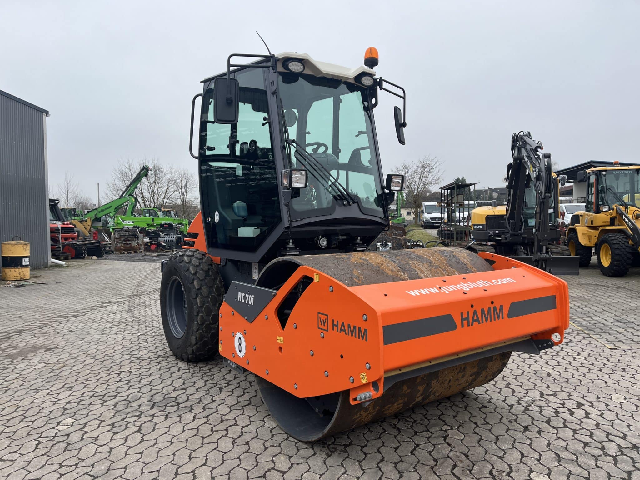 Gebrauchte Baumaschinen – Hamm HC70i