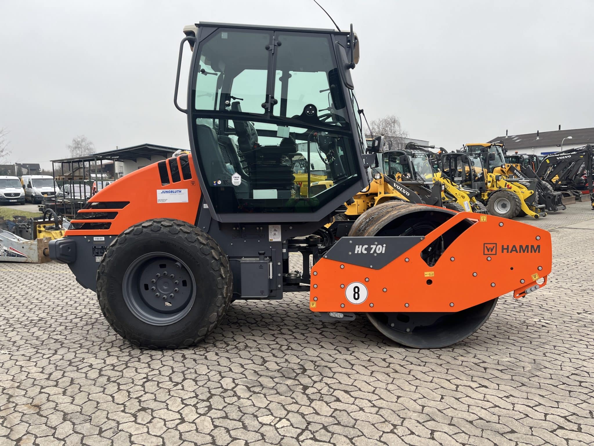 Gebrauchte Baumaschinen – Hamm HC70i