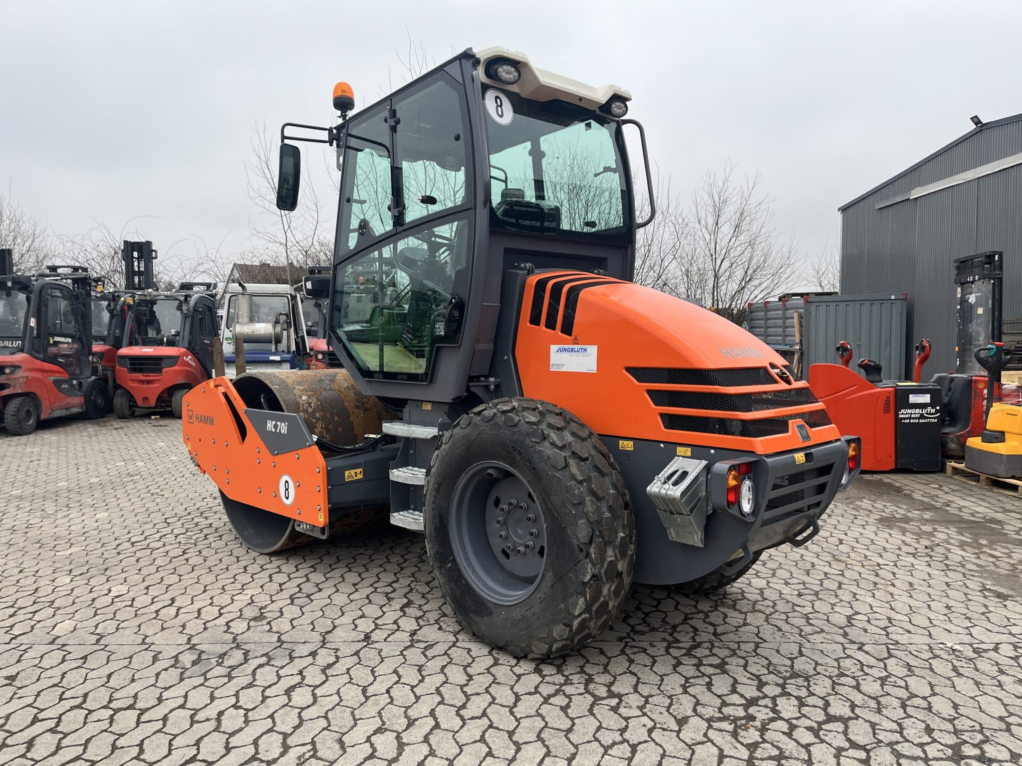 Gebrauchte Baumaschinen – Hamm HC70i