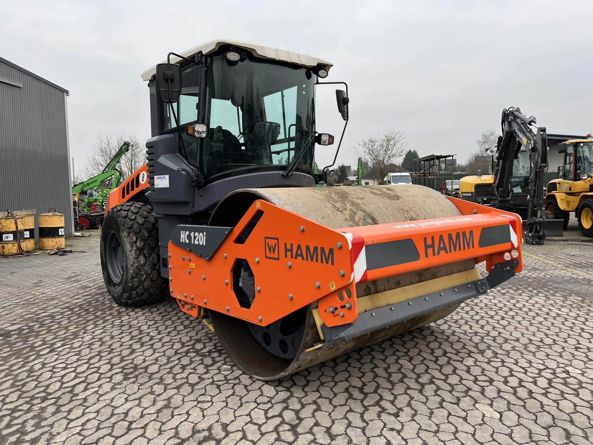 Gebrauchte Baumaschinen – Hamm HC120i